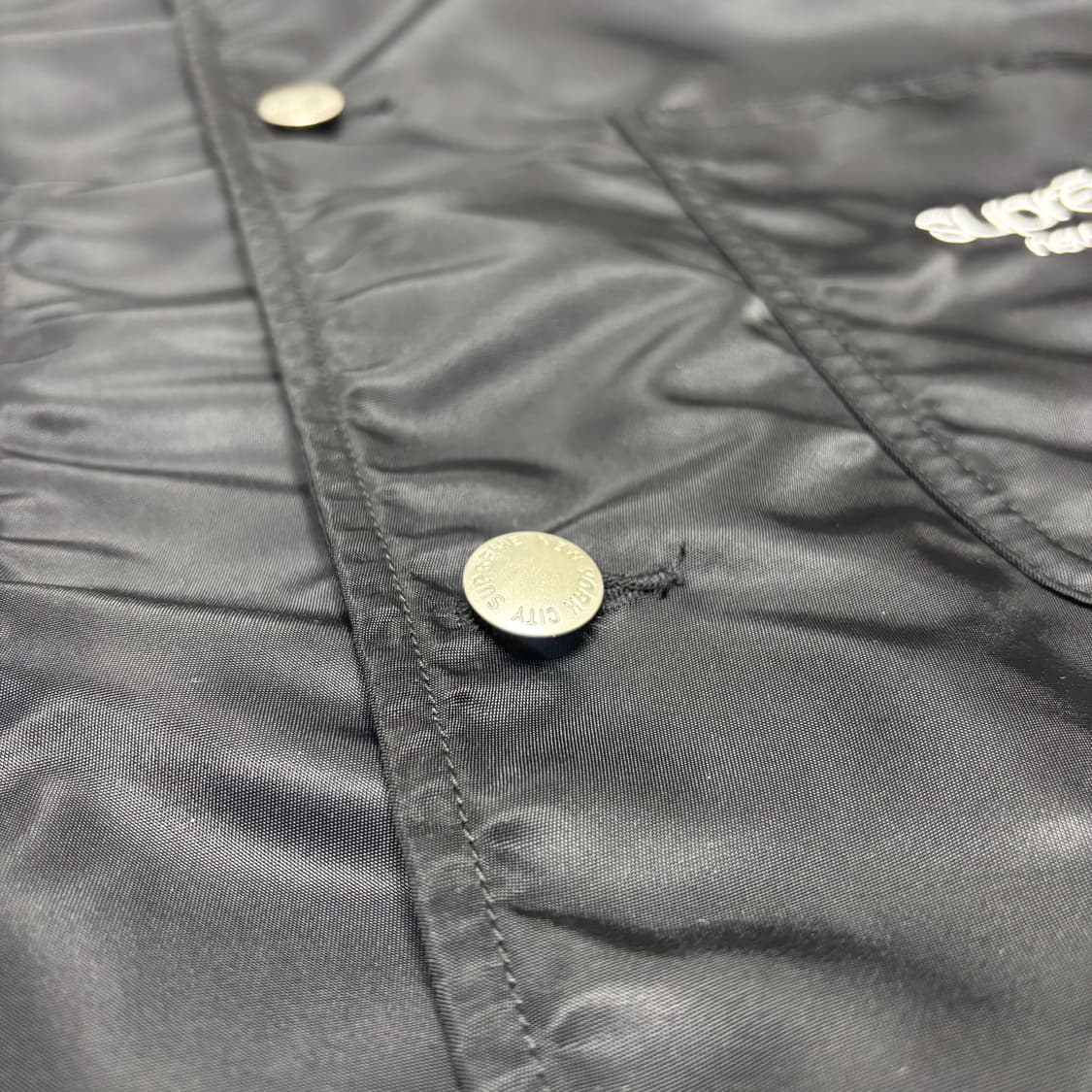 Supreme 슈프림 24ss 나일론 초어 코트 자켓 블랙 (XL) 상품이미지6