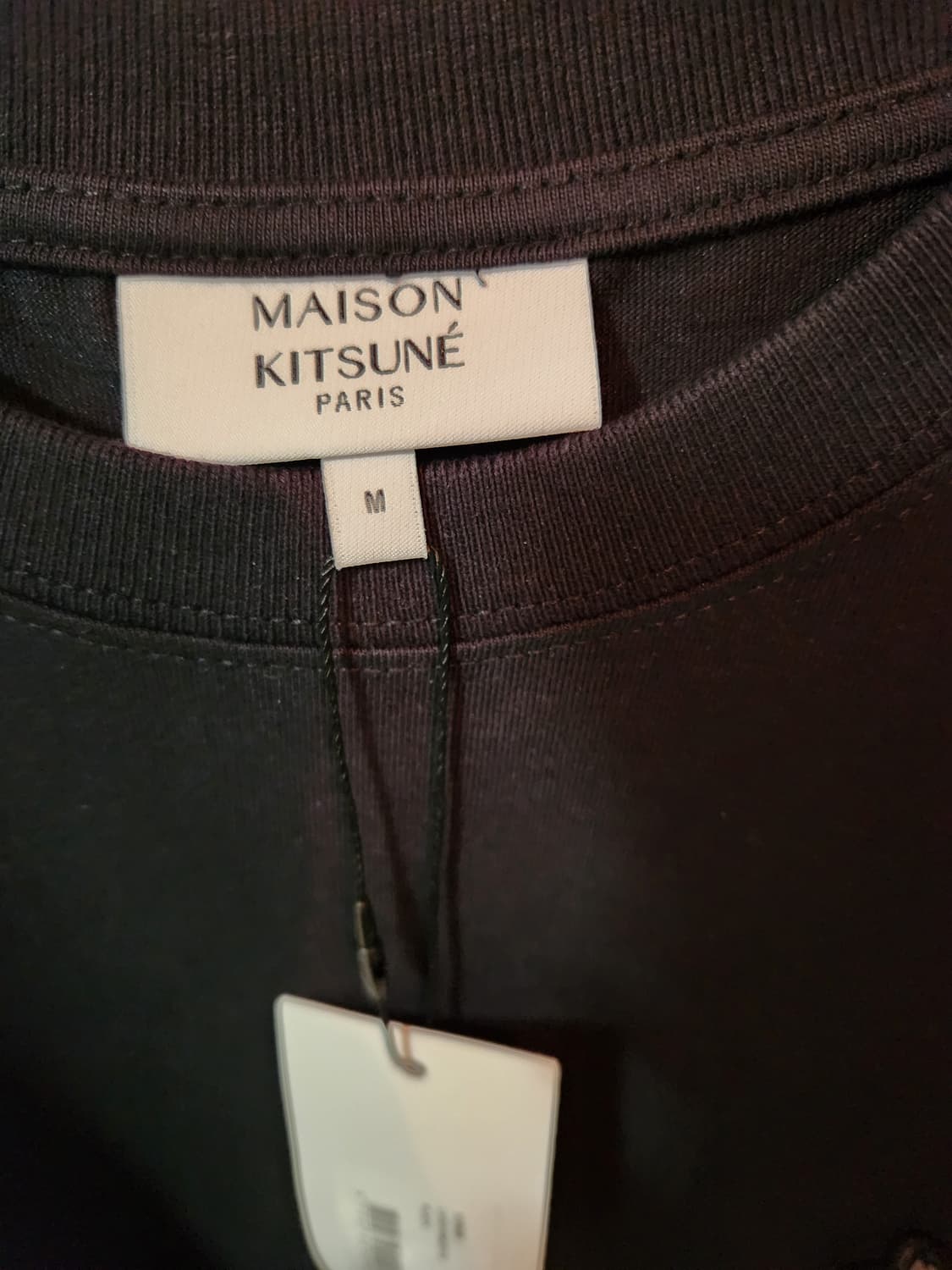 병행수입)메종키츠네 긴팔쭉티 블랙m 상품이미지5