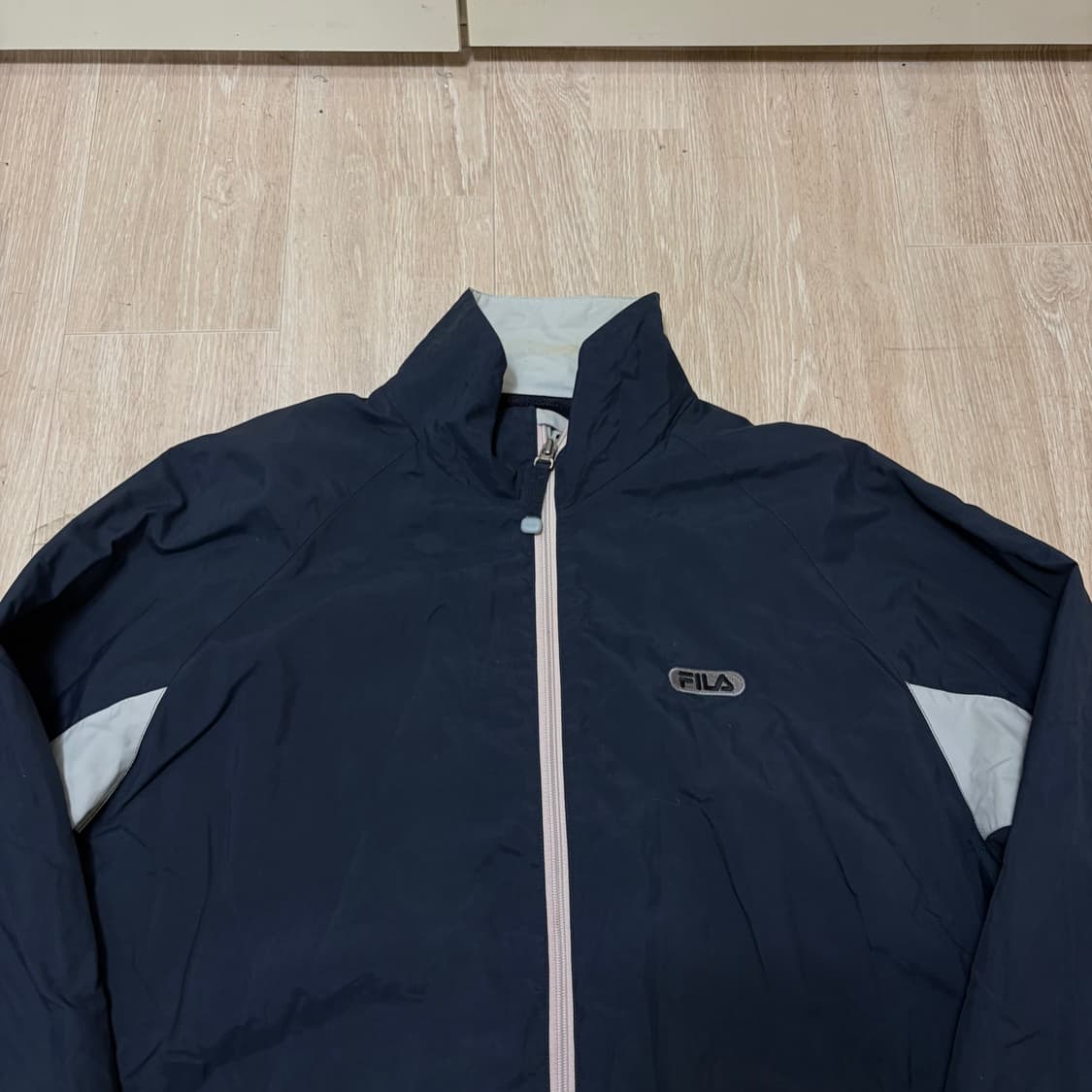 휠라 로고 와펜 바람막이 자켓 XL/105  상품이미지2