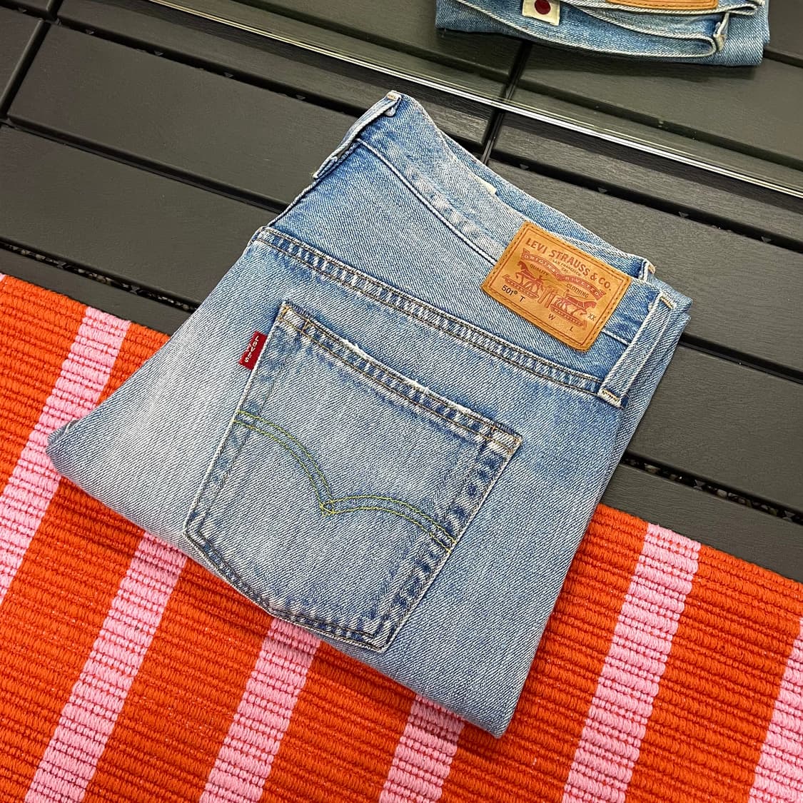 리바이스 501T 셀비지 데님 made in JAPAN (31) 상품이미지1