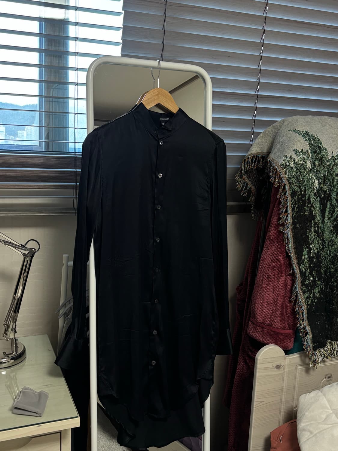 앤드뮐미스터 FW16 실크 롱 셔츠 상품이미지8