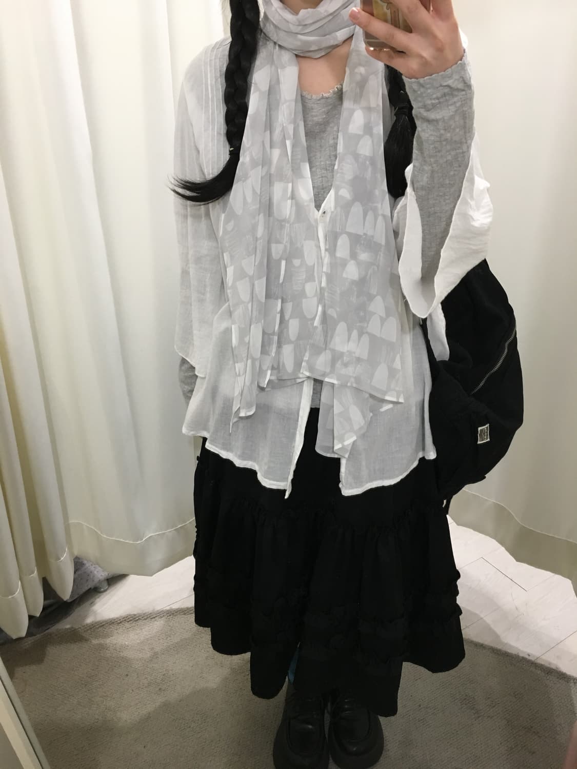 Sheer Form Scarf 상품이미지6