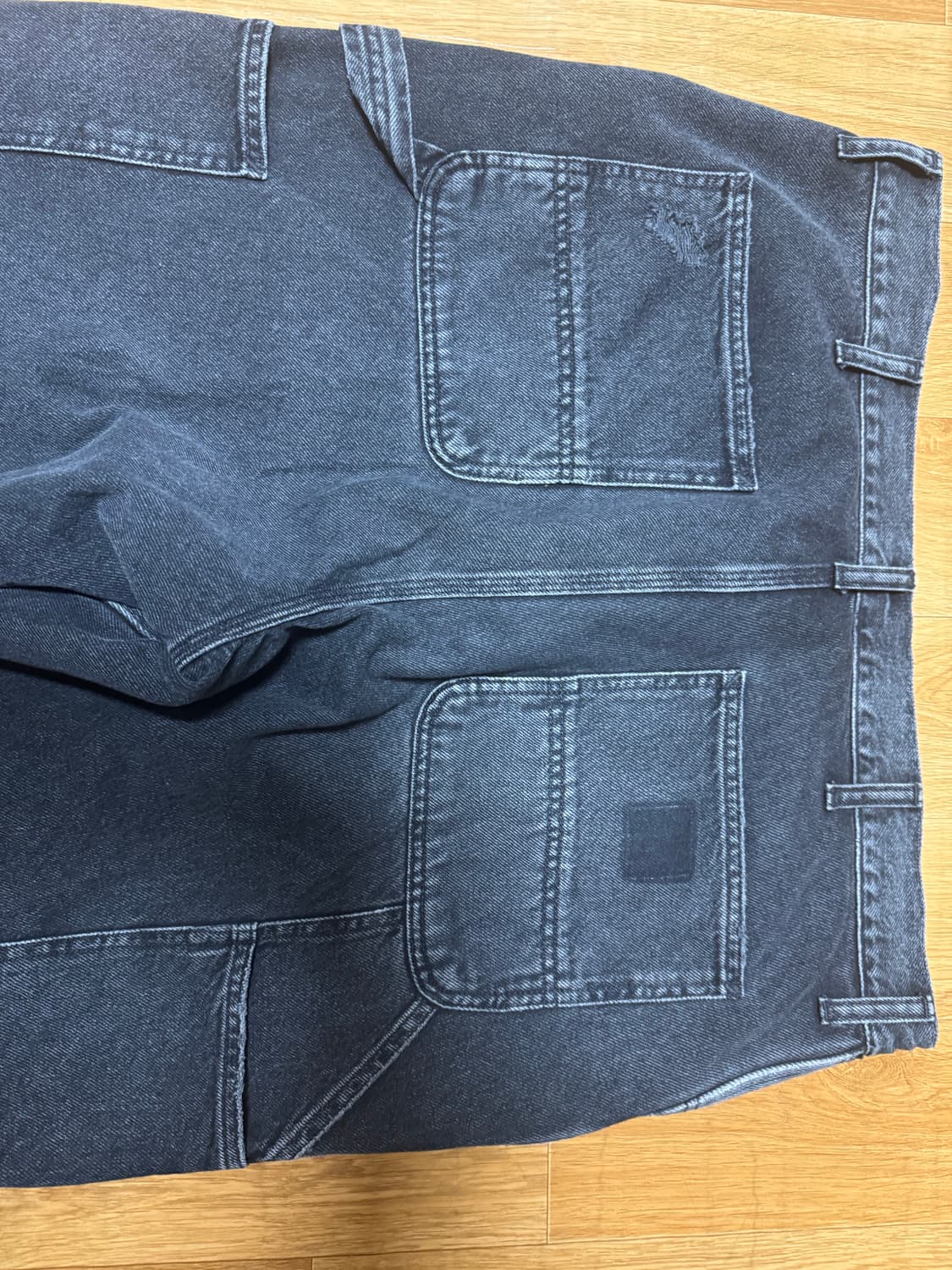 칼하트 더블니 블랙 36-32 상품이미지3