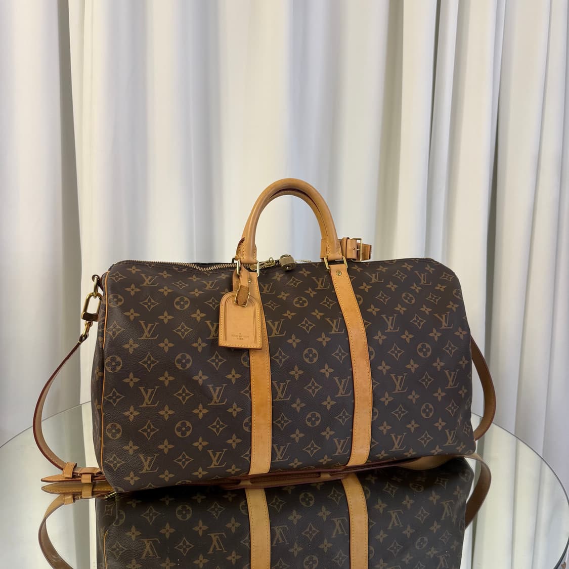 루이비통 모노그램 반둘리에 키폴 50사이즈 신형 상품이미지2