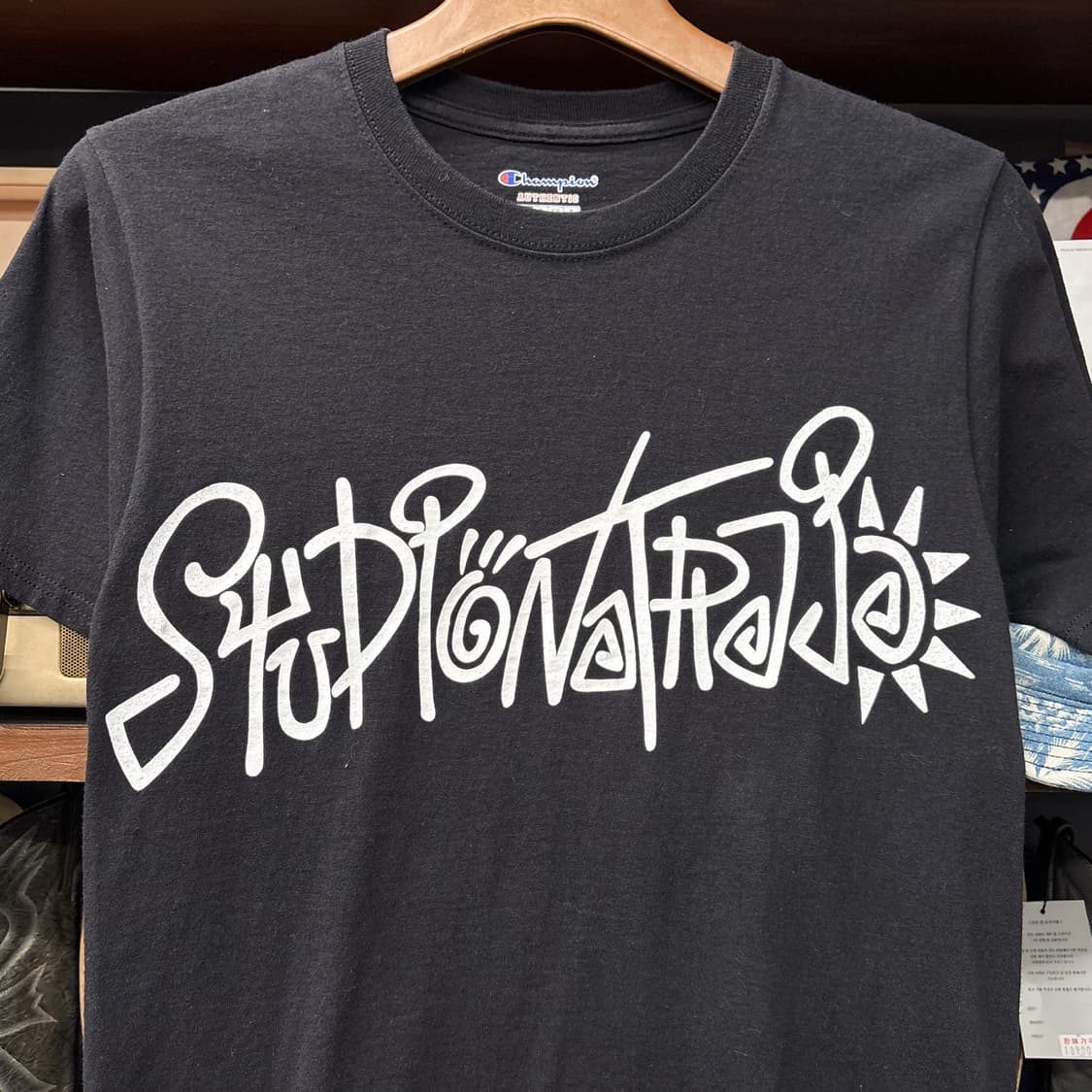 00s 챔피온 어센틱 라인 그래피티 아트그래픽 티셔츠 N1262 상품이미지3