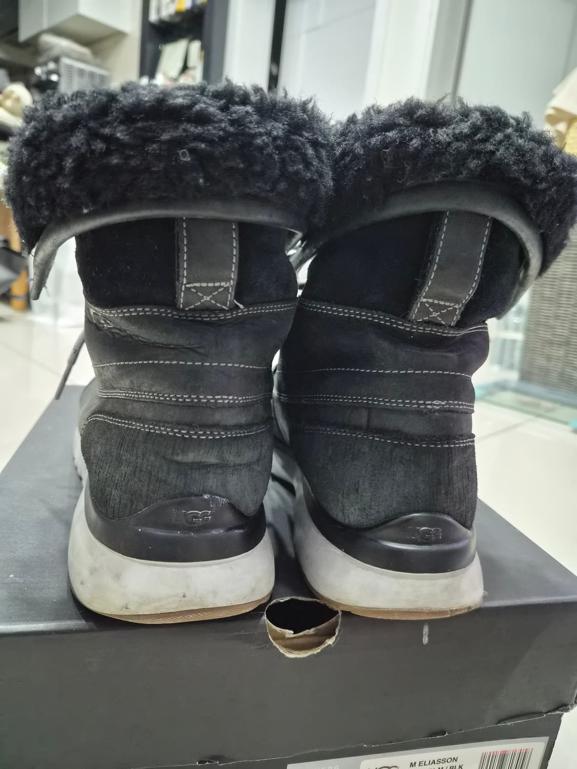 Ugg 남성 블랙 270 부츠 상품이미지4