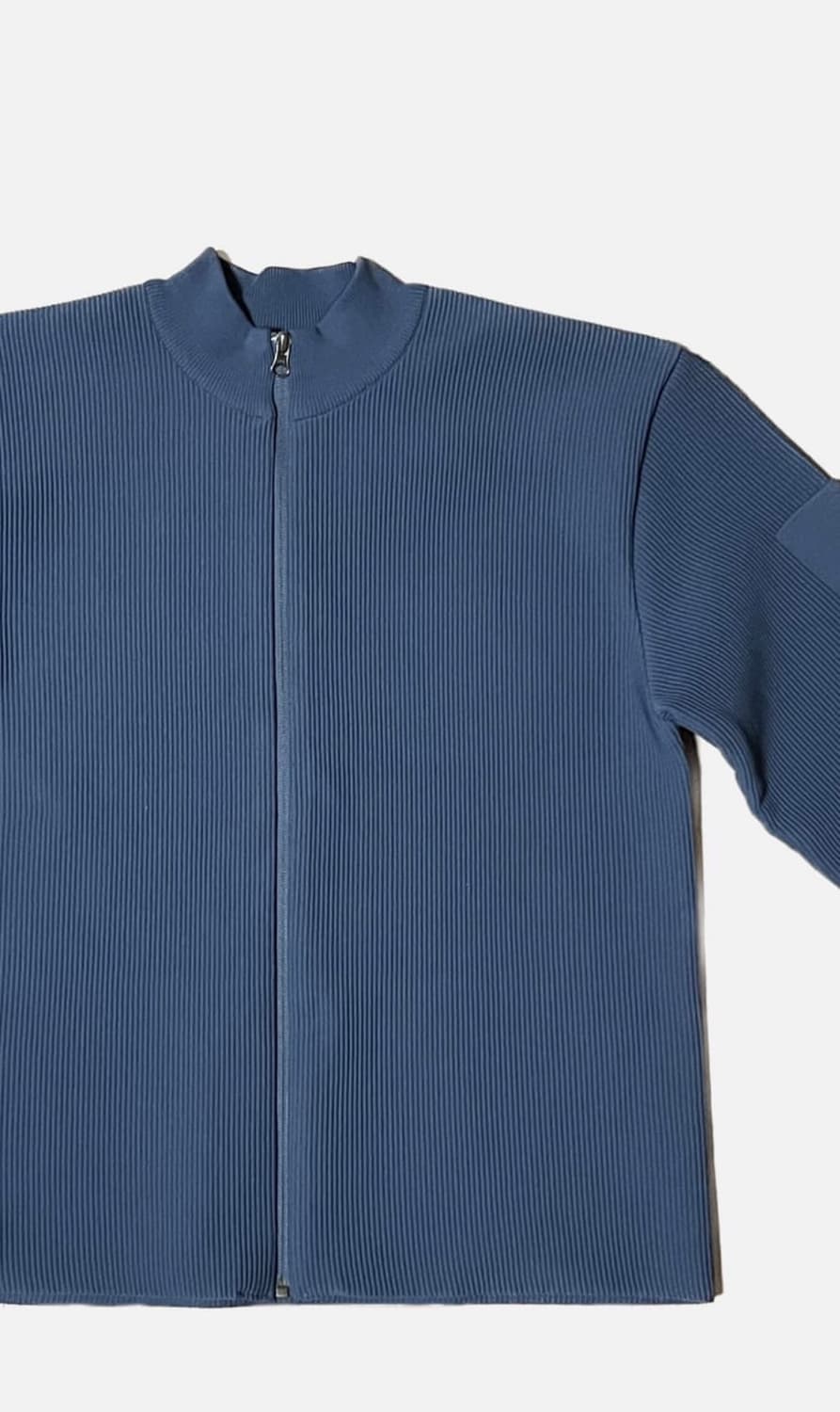 아모멘토 모크넥 집업 블루 M 상품이미지2