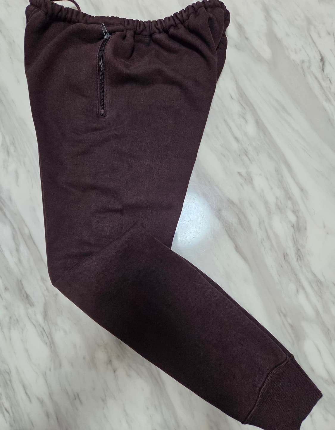 이지 시즌1 버건디 조거팬츠 상품이미지3