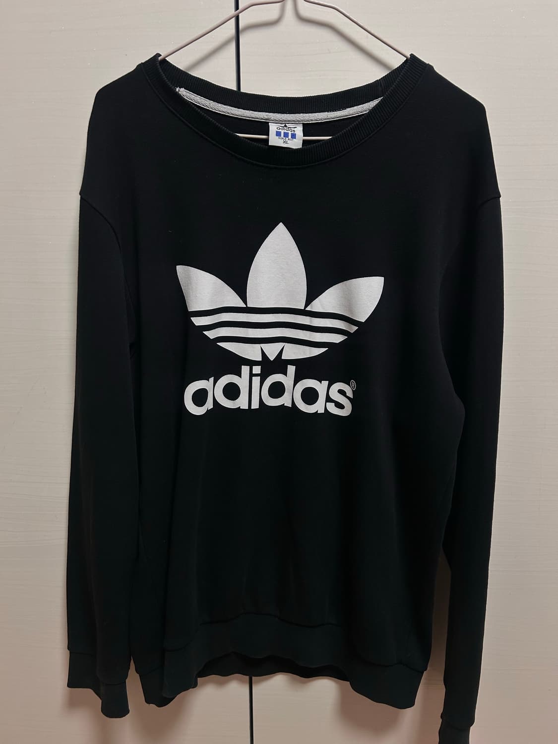 아디다스 블랙 맨투맨 XL 상품이미지1