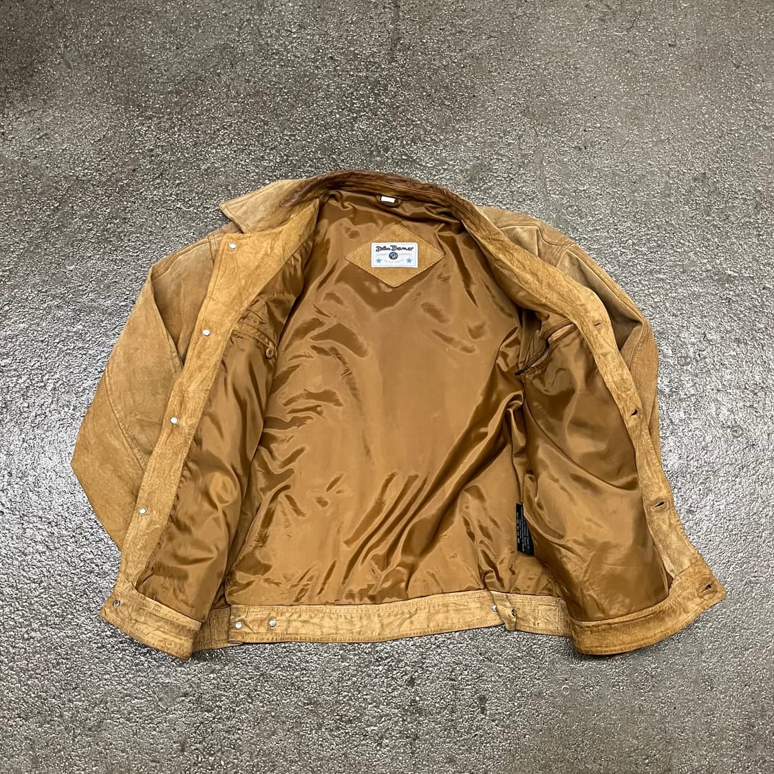 90s 빈티지 가죽 트러커 자켓 (105-110) 상품이미지3