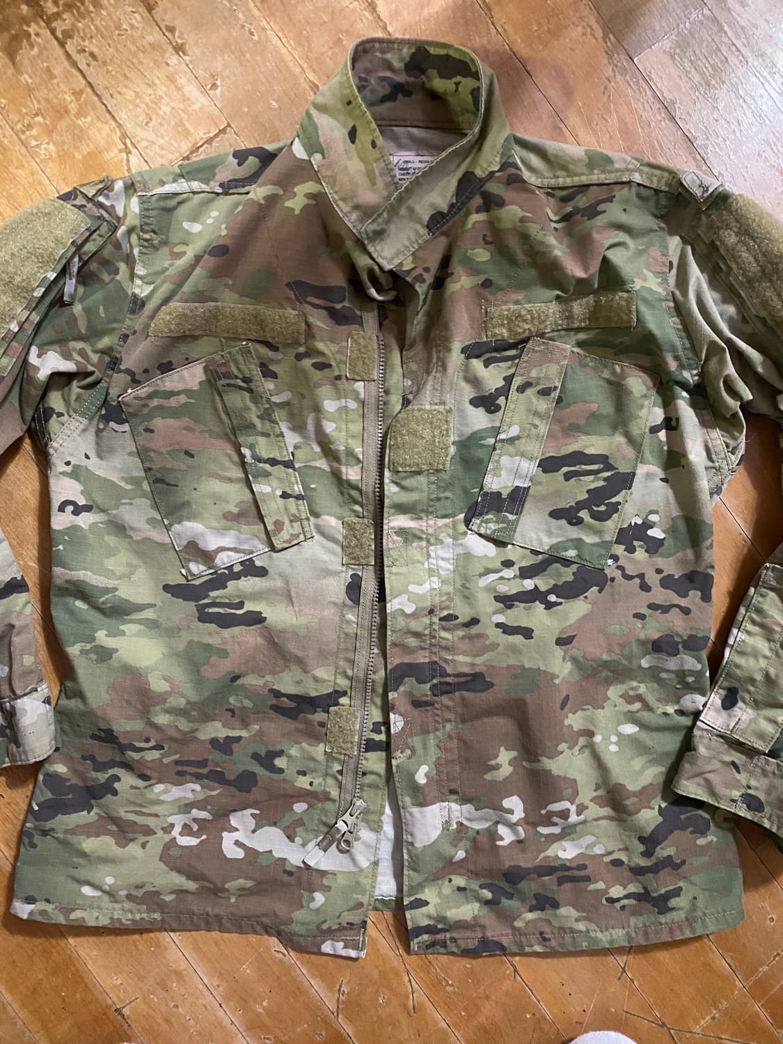 미군 OCP 전투복 상의 Small-Regular (100~105) 상품이미지1