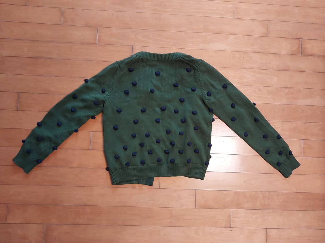 토리버치 폼폼 그린 가디건 S 상품이미지2