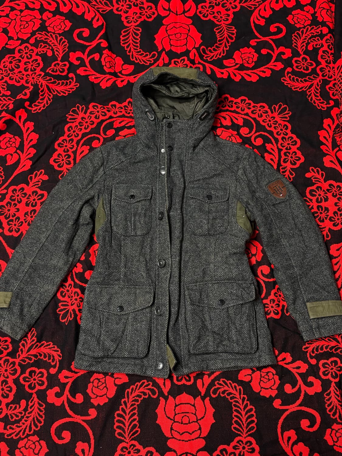 Tommy hilfiger herringbone park 상품이미지2