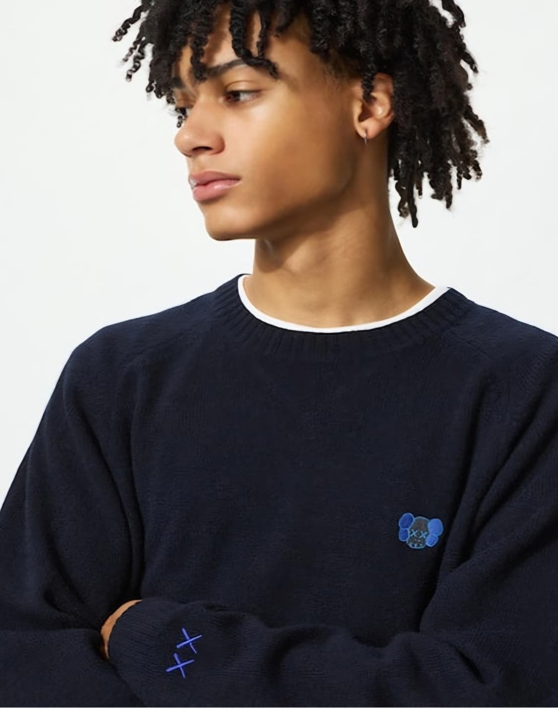 유니클로 카우스 램스울 스웨터 상품이미지5