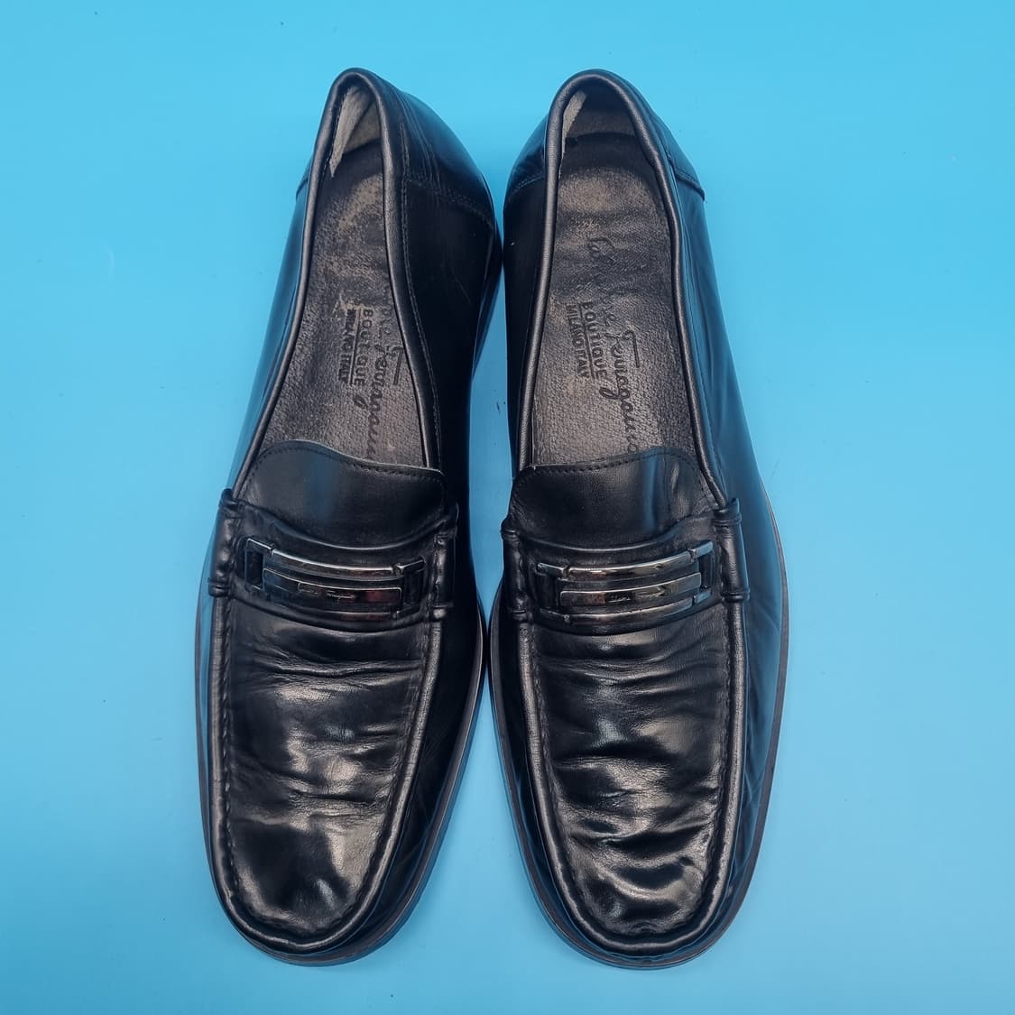 oo 페라가모 레더 남성로퍼 265~270 상품이미지2