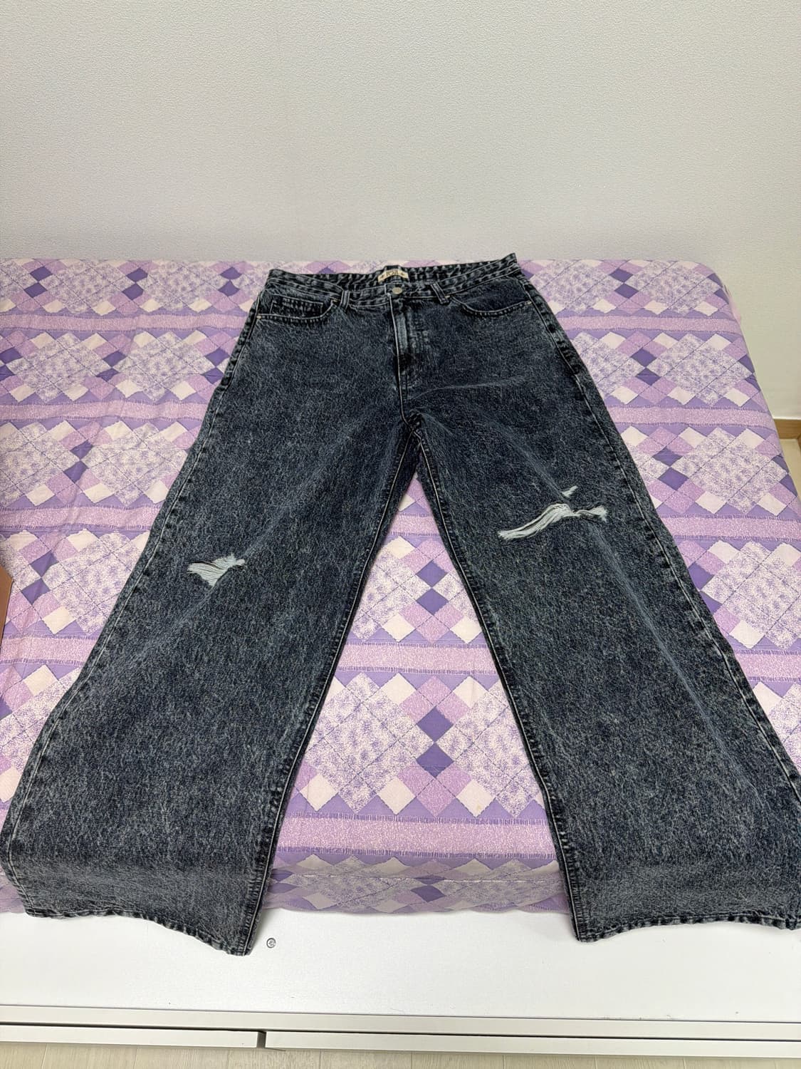 마틴플랜 스크레이프 세미와이드 데님 팬츠 상품이미지3