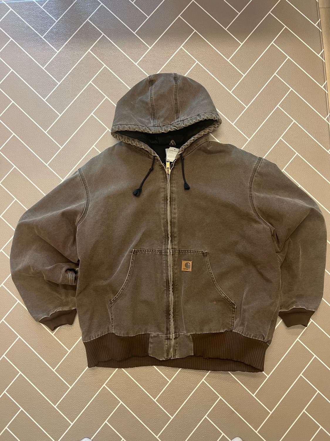 빈티지 칼하트 워크 후드 자켓 j130 CHT 상품이미지1