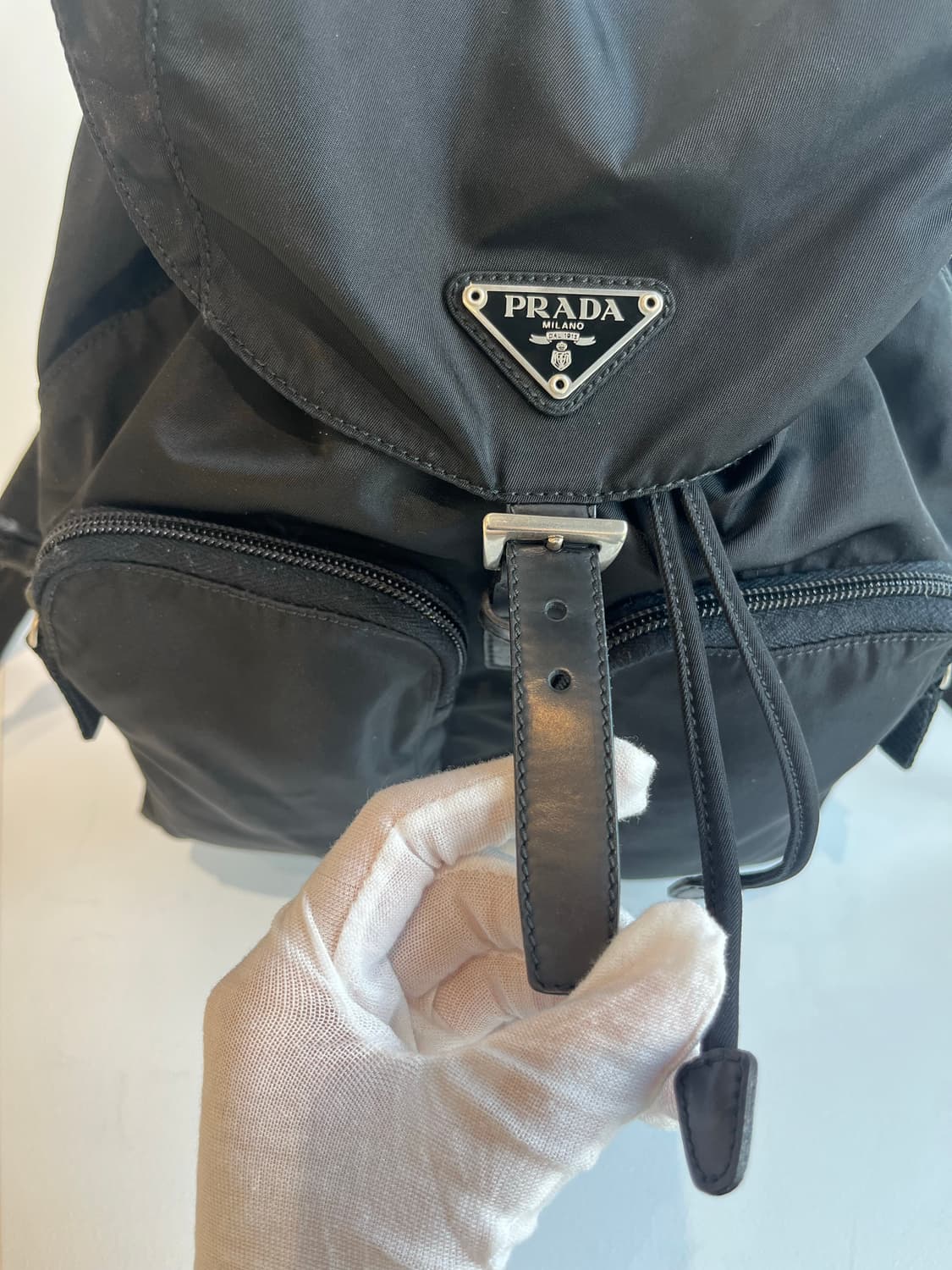 프라다 나일론 빈티지 백팩 스몰 상품이미지6
