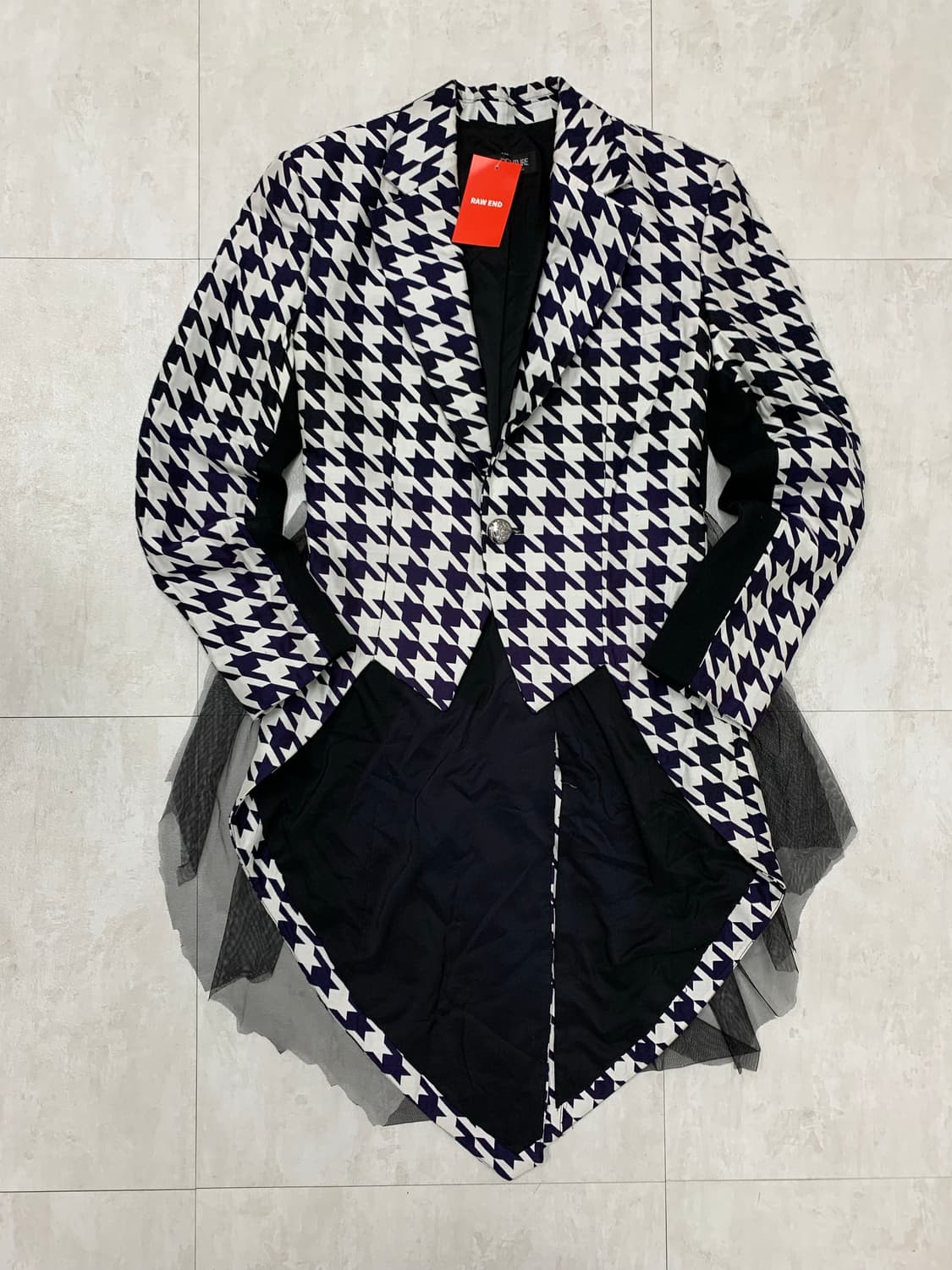 B.C. couture 체크 레이스 턱시도 #710 상품이미지1