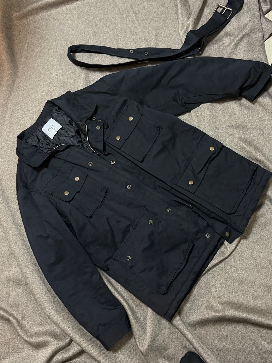 블랙 유틸리티자켓 상품이미지1