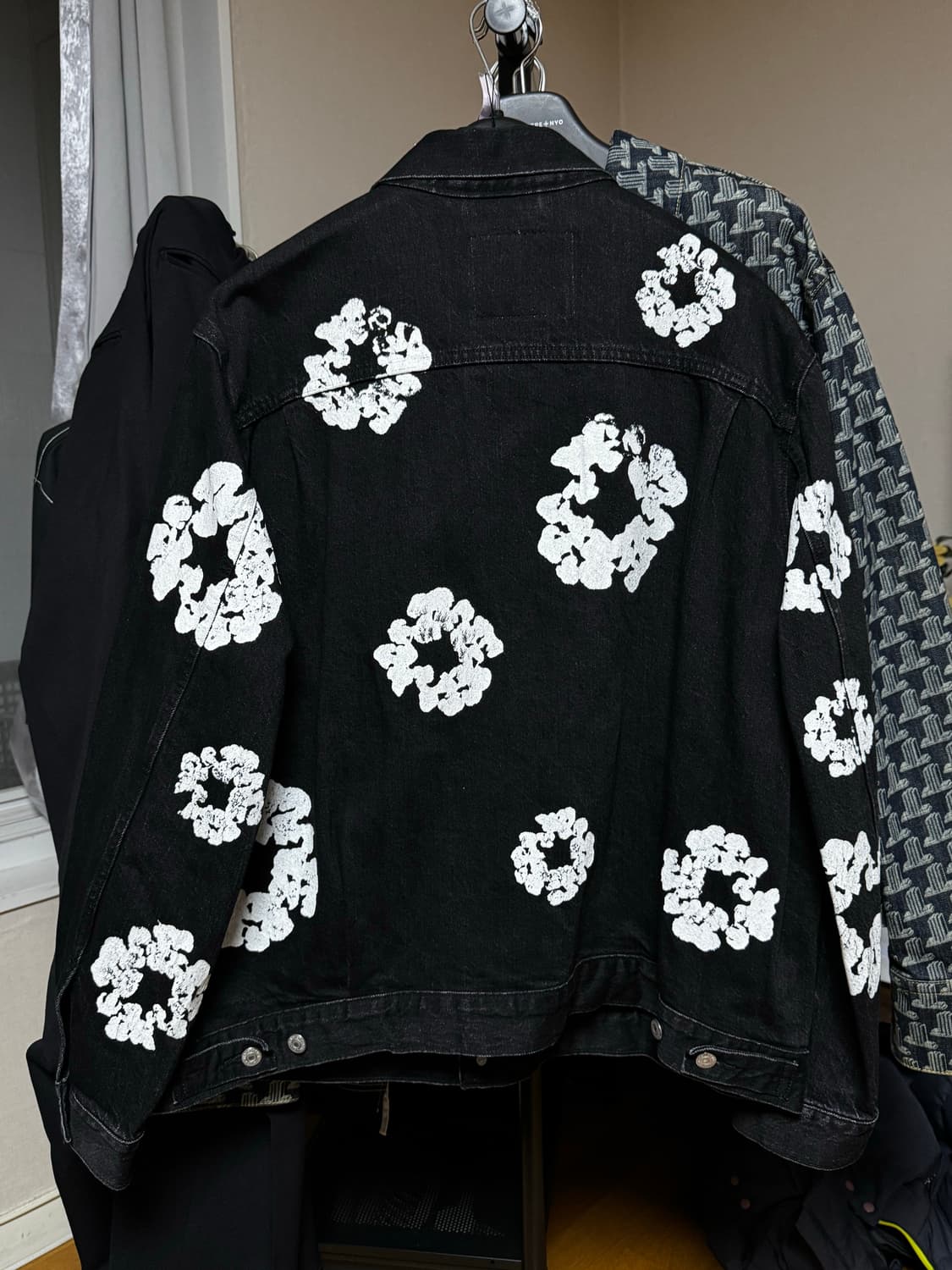 데님티어즈 cotton wreath 데님자켓 상품이미지2