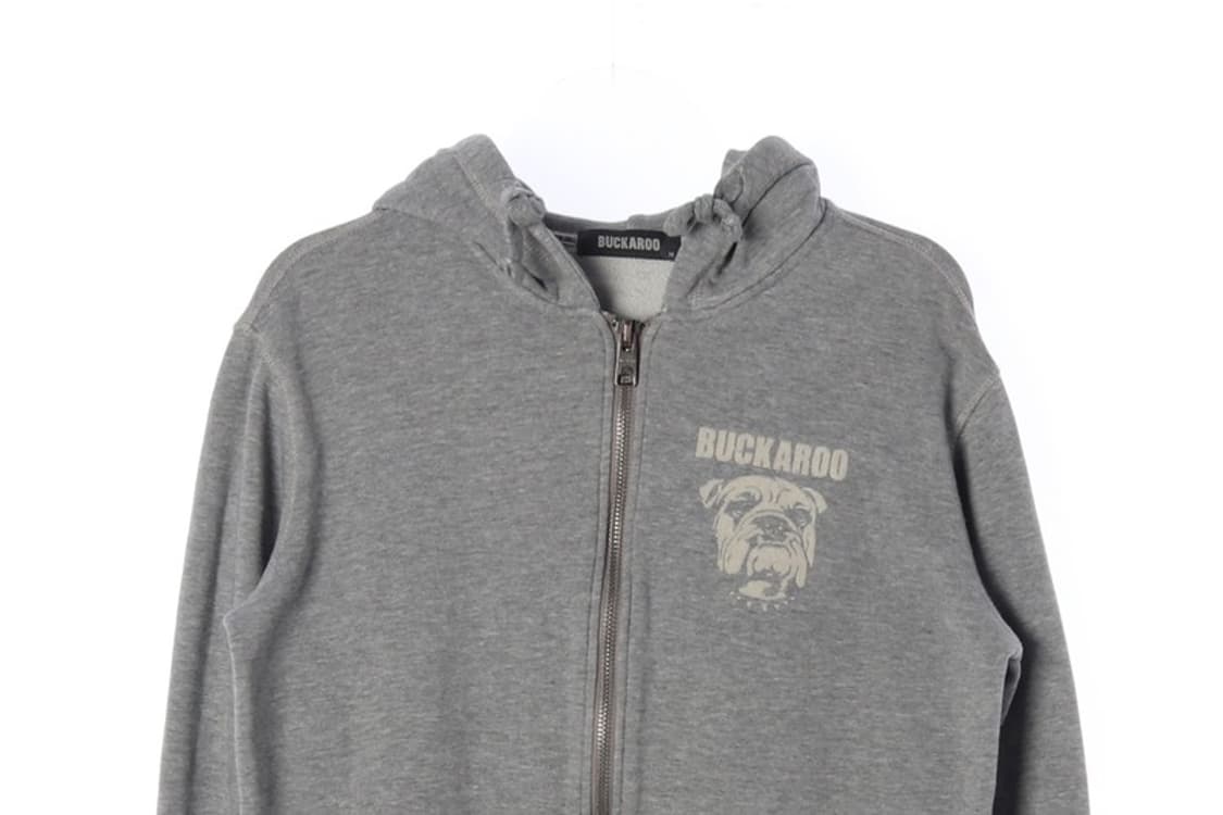 BUCKAROO 그레이 후드집업 M 상품이미지3