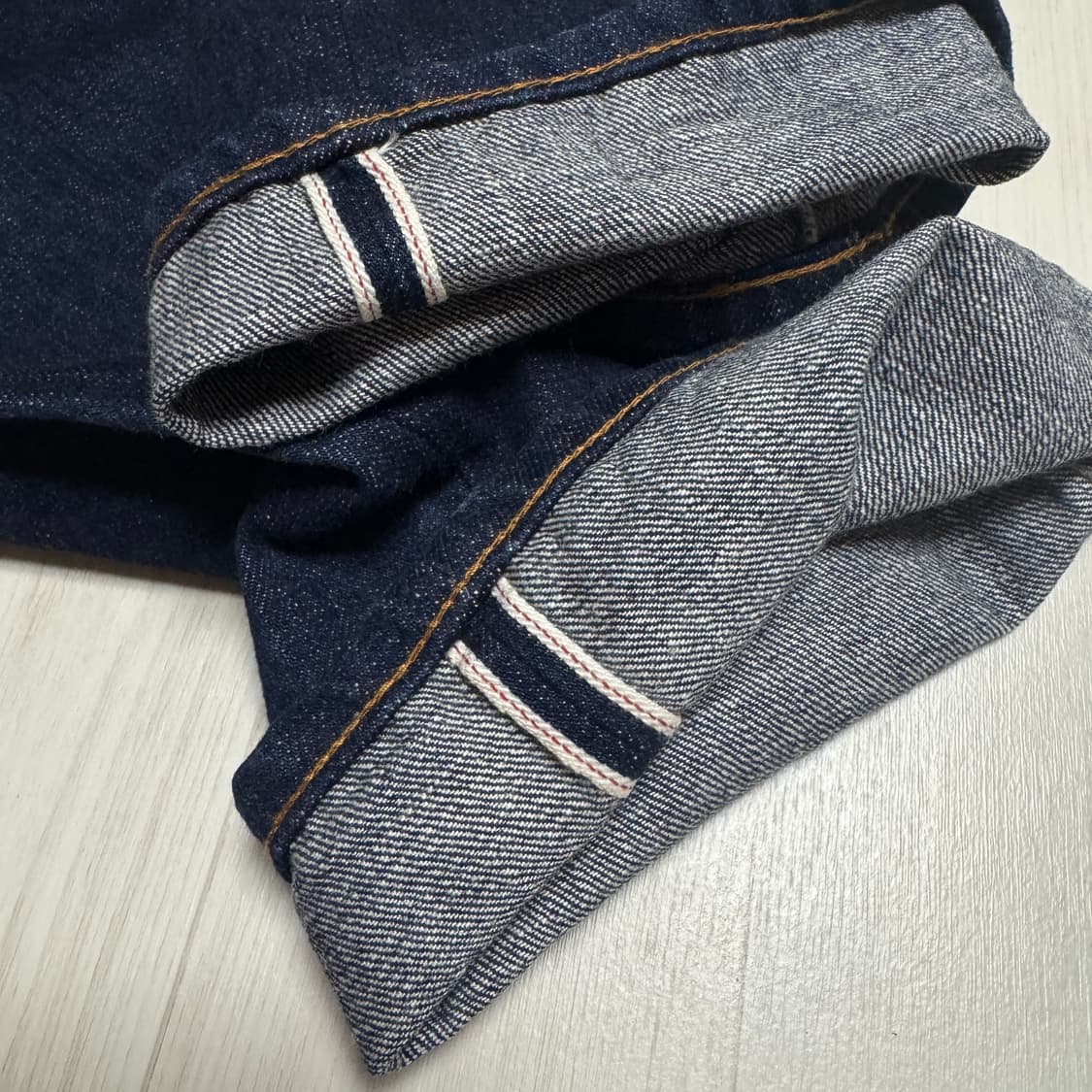 코지마진스 15oz 스트레이트 셀비지 데님 34 사이즈 상품이미지6