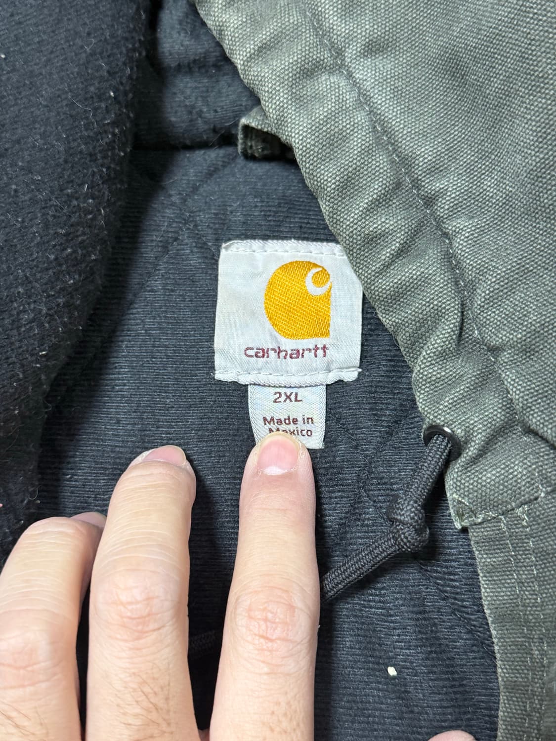 칼하트 j130 모스그린 2xl 상품이미지2