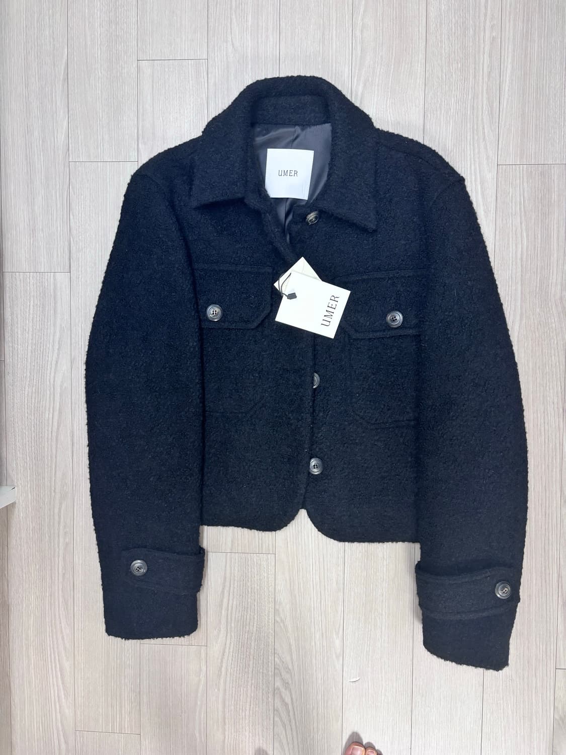 (새상품)umer 유메르 마농 알파카 숏재킷 상품이미지4