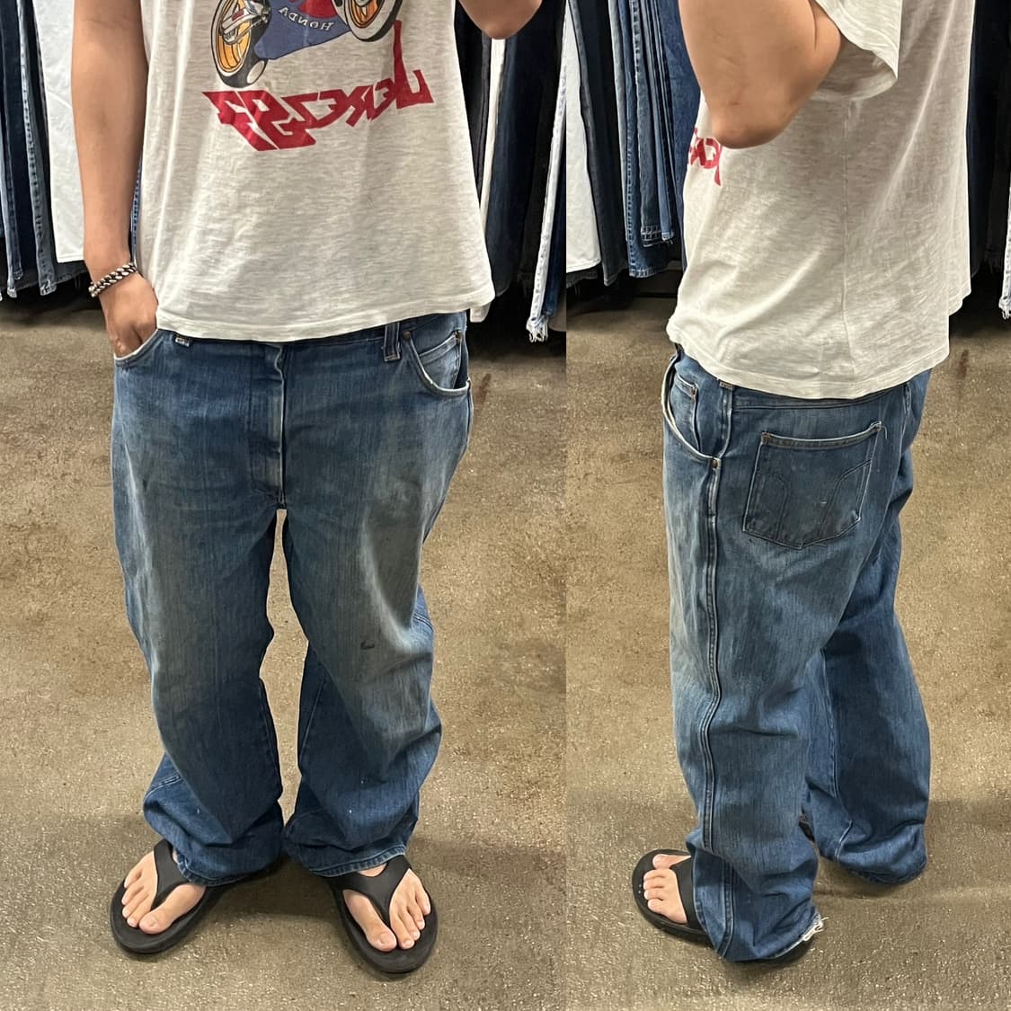 70s Dickies 데님 부츠컷 (37“) 상품이미지8