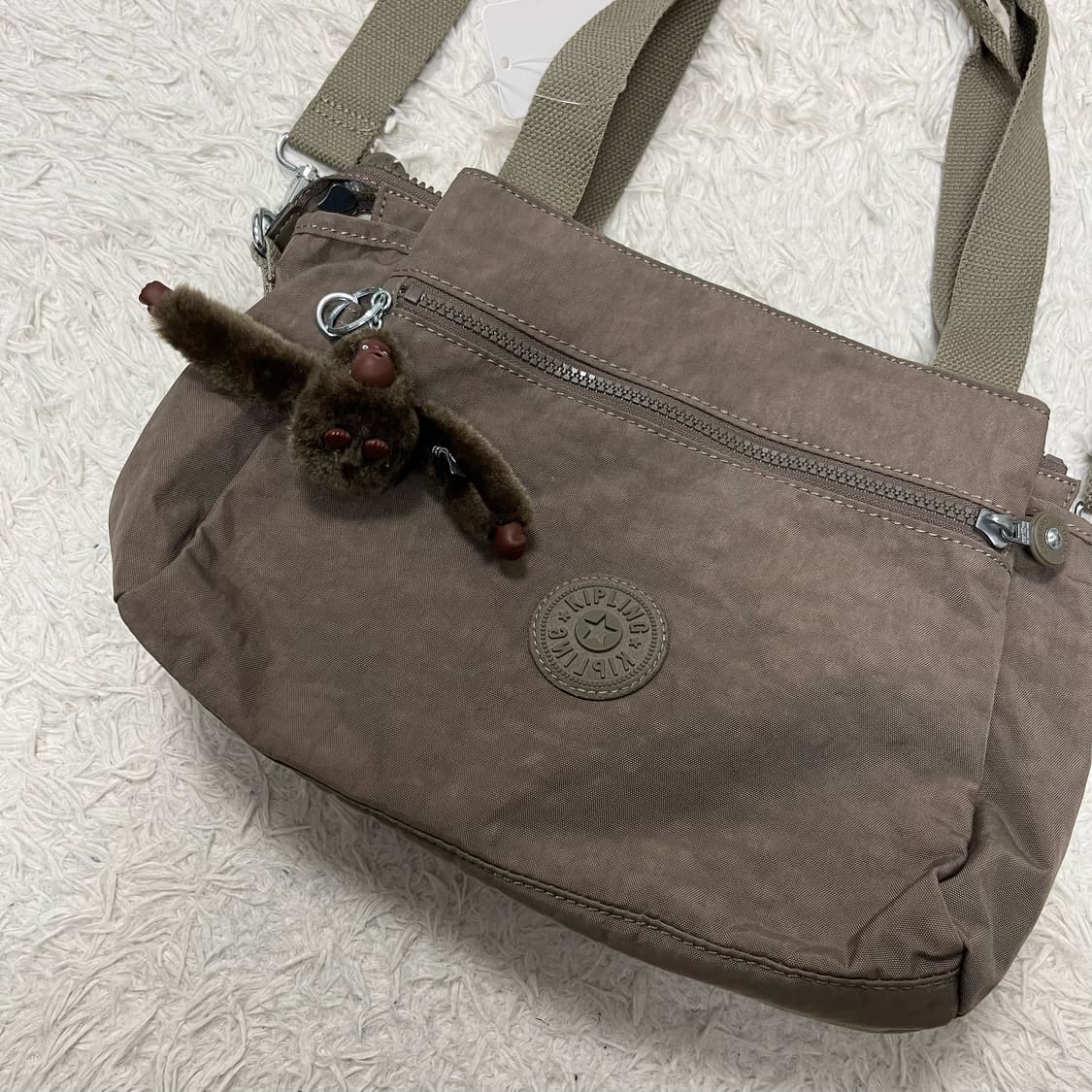 Kipling brown cross shoulder bag 상품이미지5