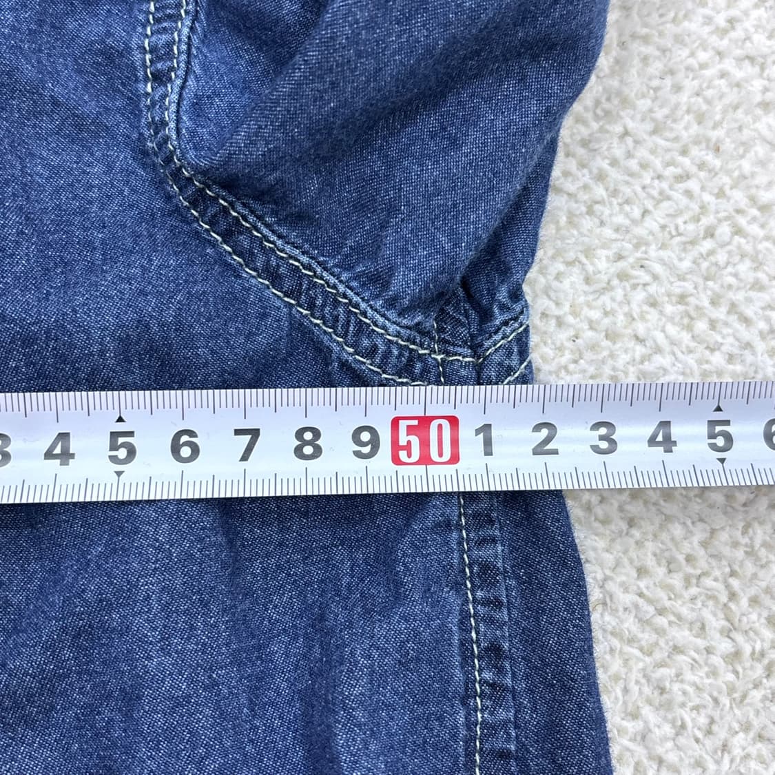 165 아이스비스킷 데님 셔츠 0331E 상품이미지6