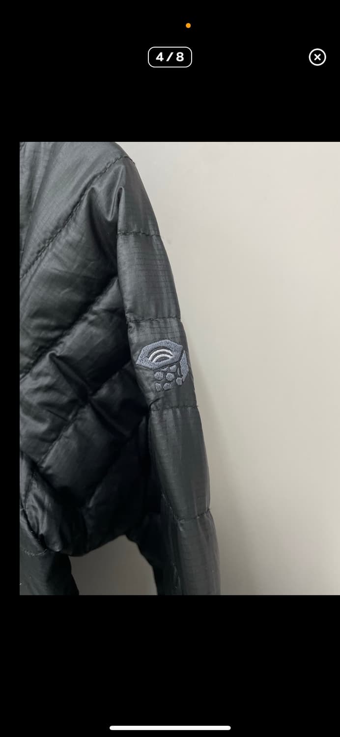 마운틴 하드웨어 블랙 경량 다운 패딩 A2765 상품이미지4