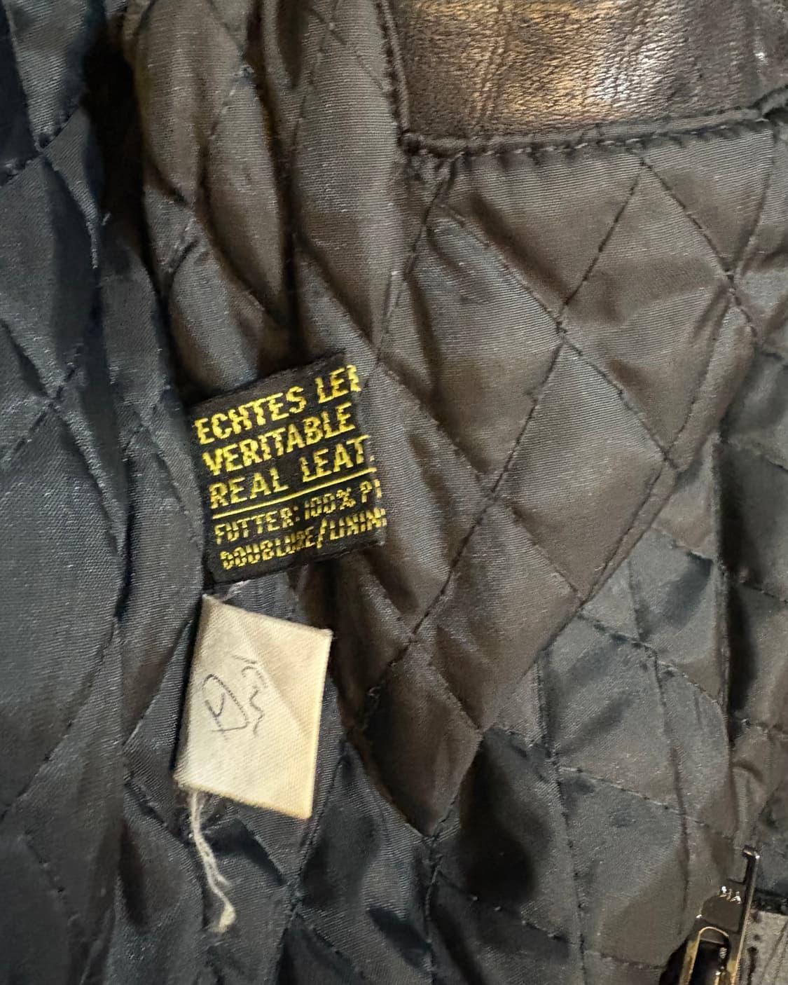 vtg 90s Detlev Louis 모터사이클 레더 자켓 상품이미지6