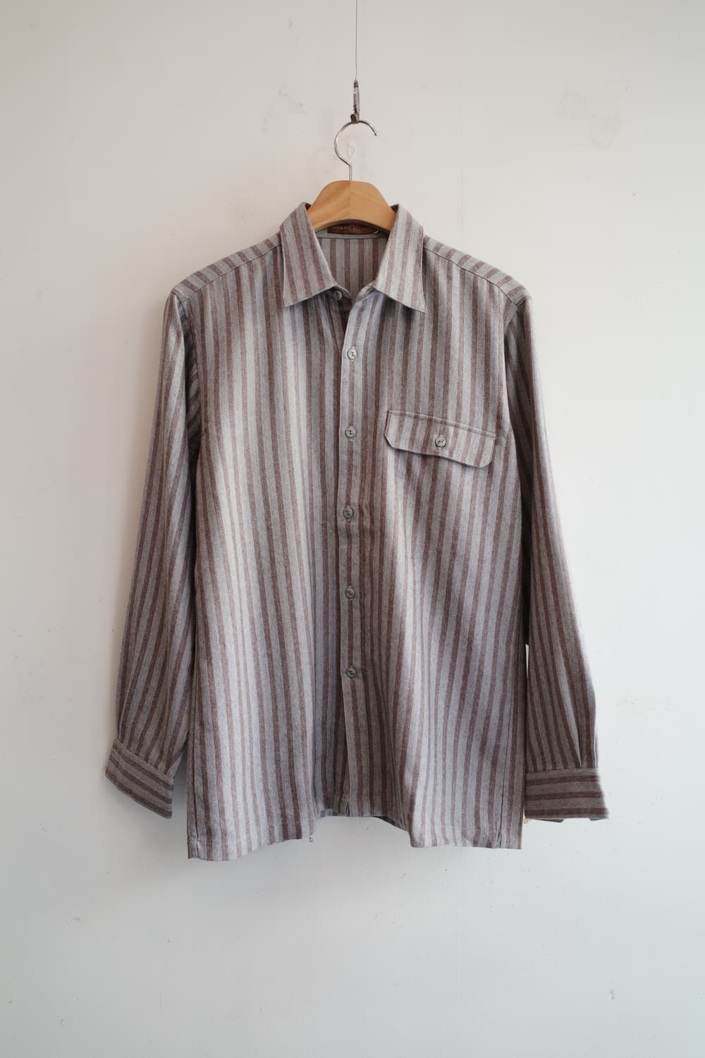 PIERRE BALMAIN 발망 포켓 울 셔츠 상품이미지1