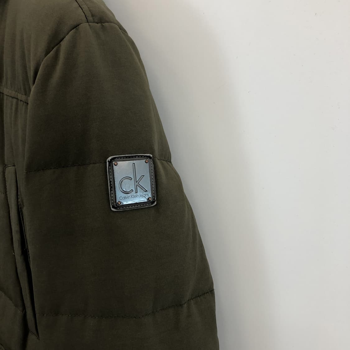 ck 캘빈클라인 덕다운 올리브 패딩 M 상품이미지2