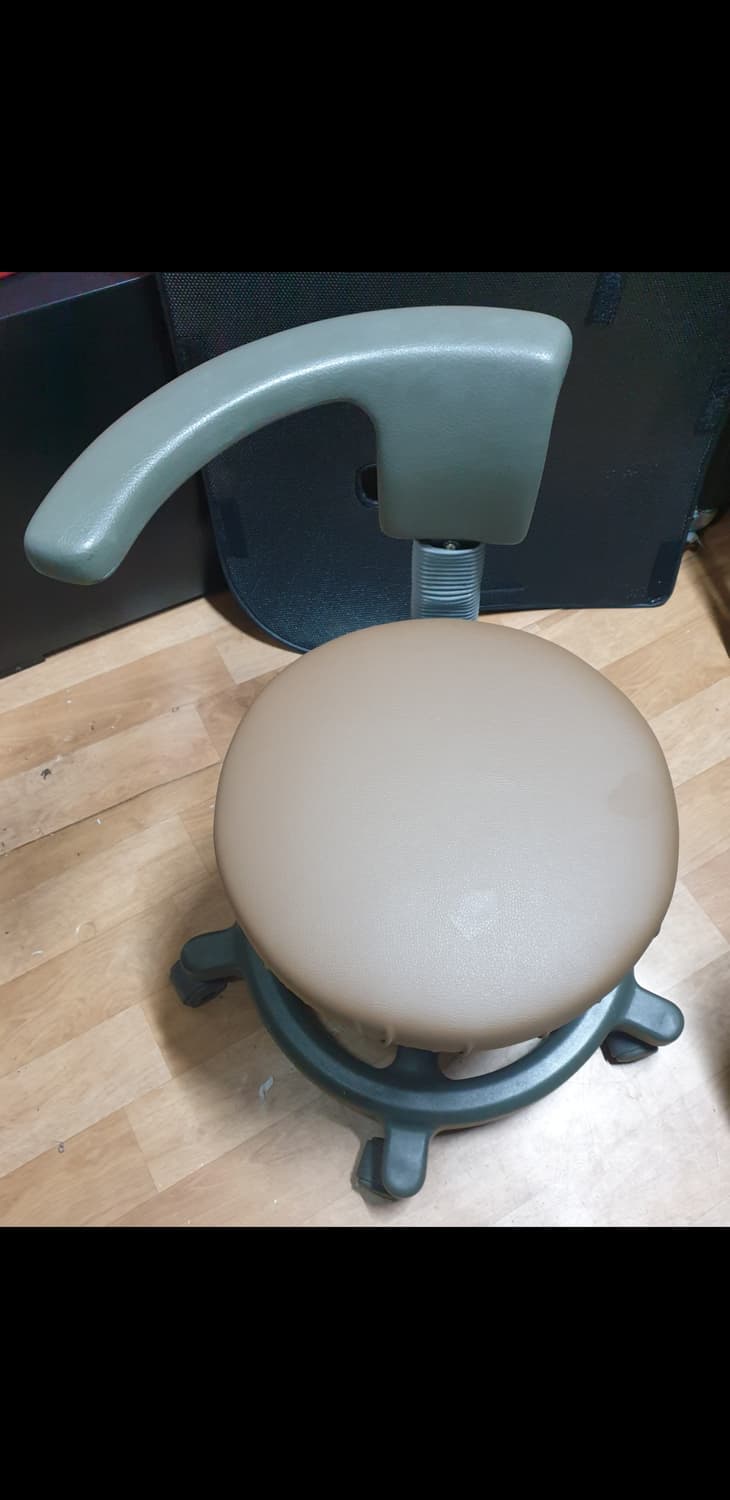 견고한 다용도 등받이 회전스툴 의자(여러 개 가능) 상품이미지3