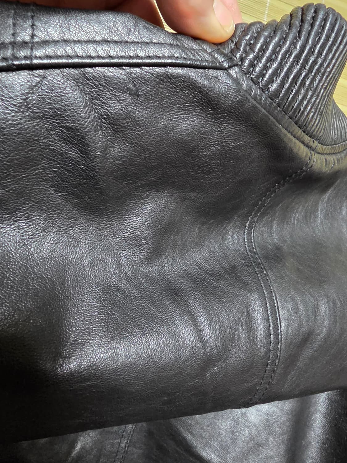 폴로양가죽자켓 100~95 상품이미지7