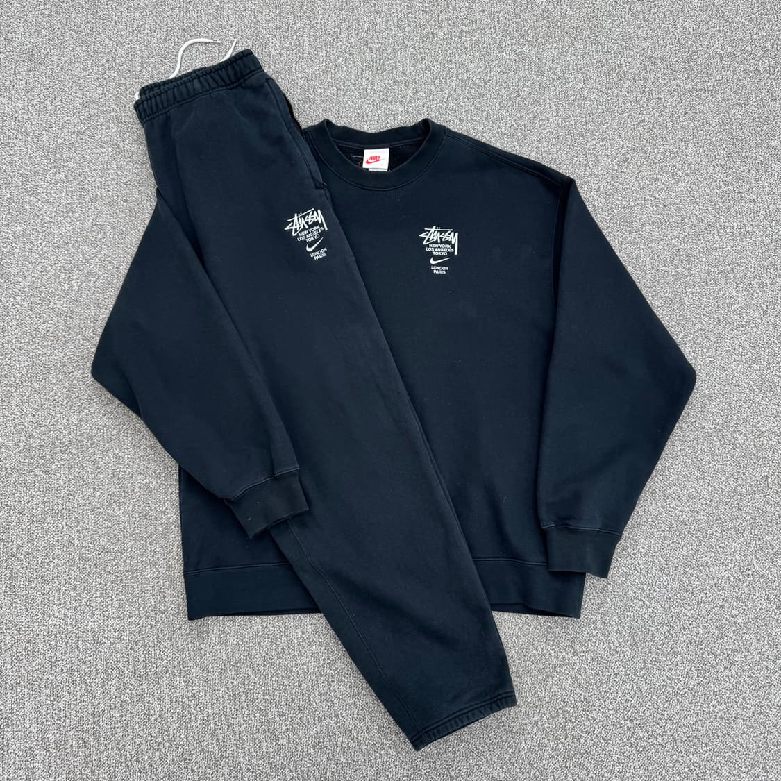 나이키 X 스투시 스웻 셋업  상품이미지1