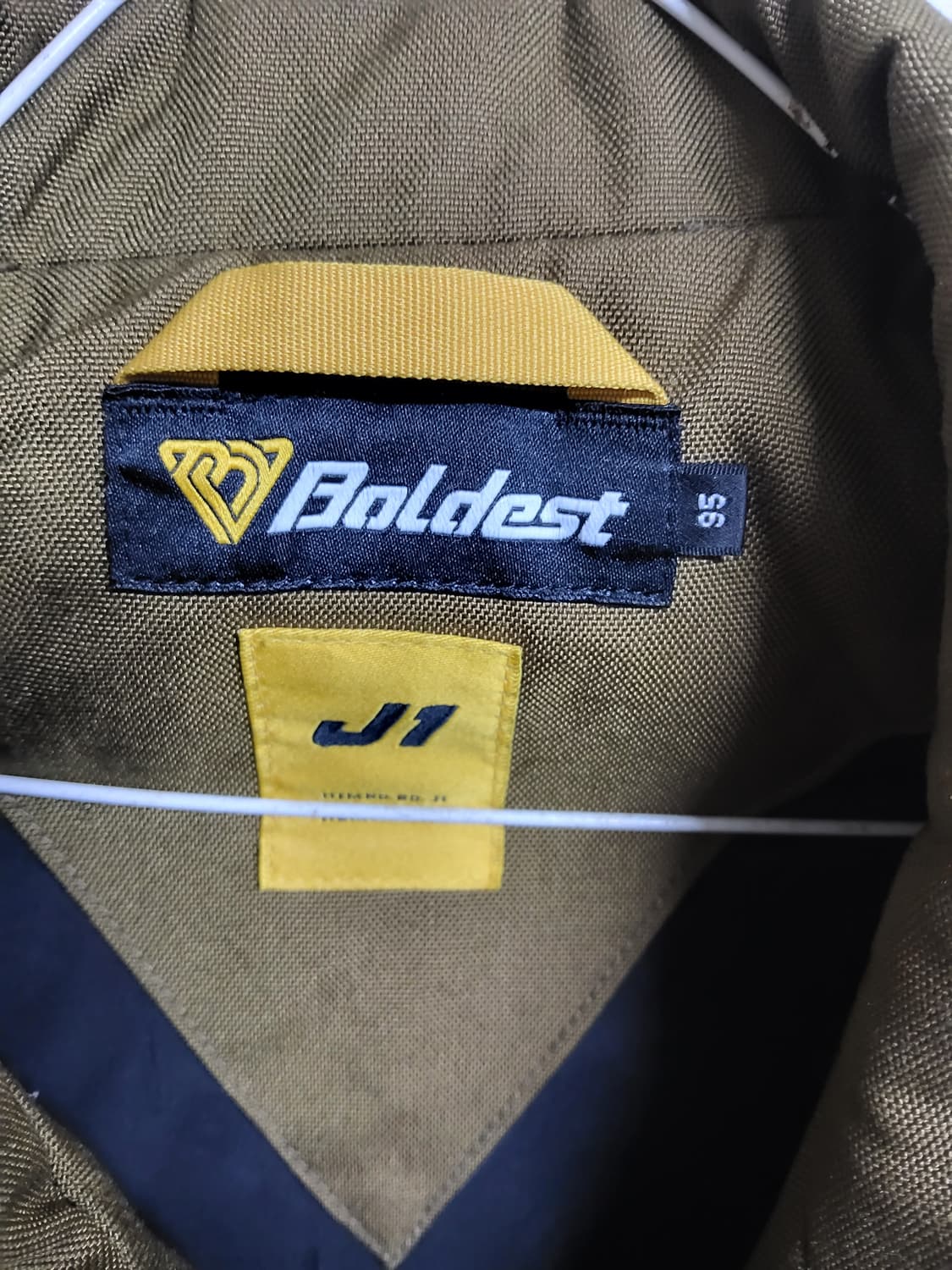 볼디스크 J1 워크자켓 카키색 탄색 95사이즈 A급 상품이미지3