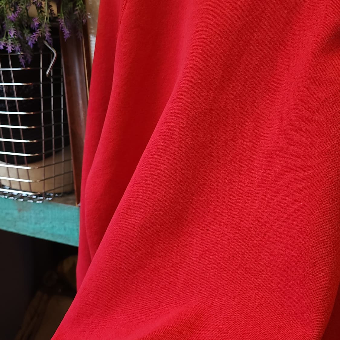 90s RIDERS 빈티지 스웻셔츠 플레인 스웻셔츠 레드 xl 상품이미지7