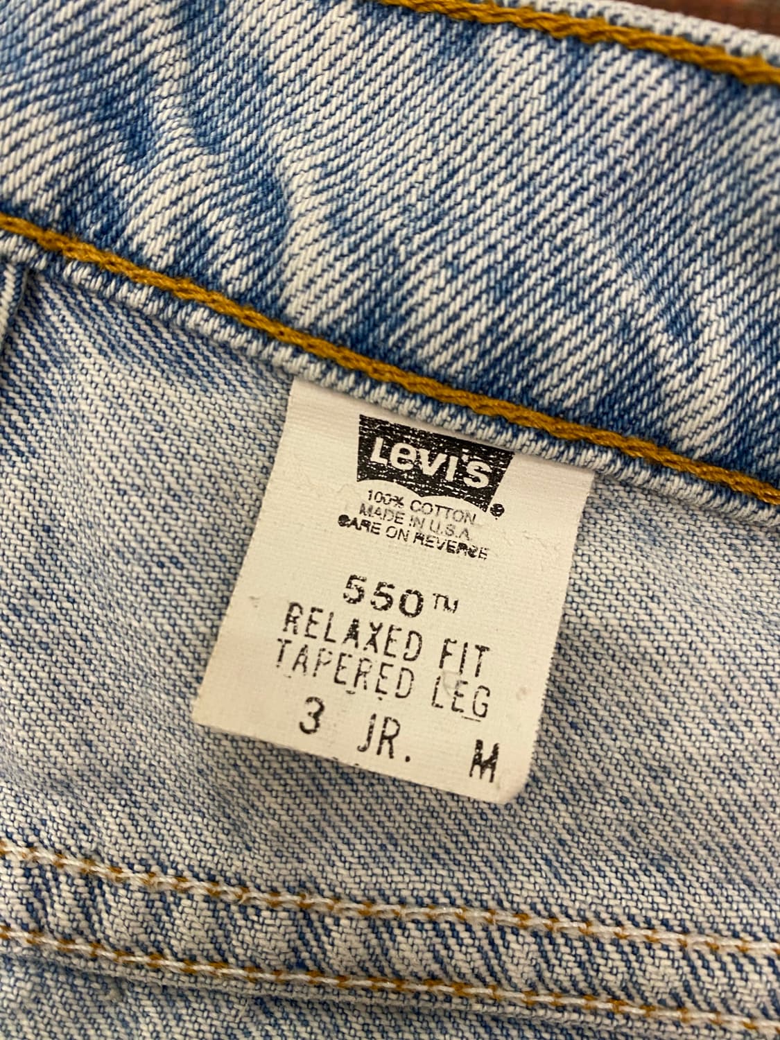 90s USA 빈티지 리바이스 550(25inch) 상품이미지8