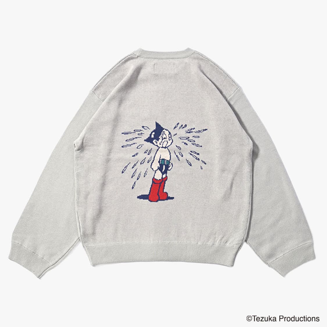 아톰 한정판 우는 모습 자수 니트 스웨터 상품이미지1