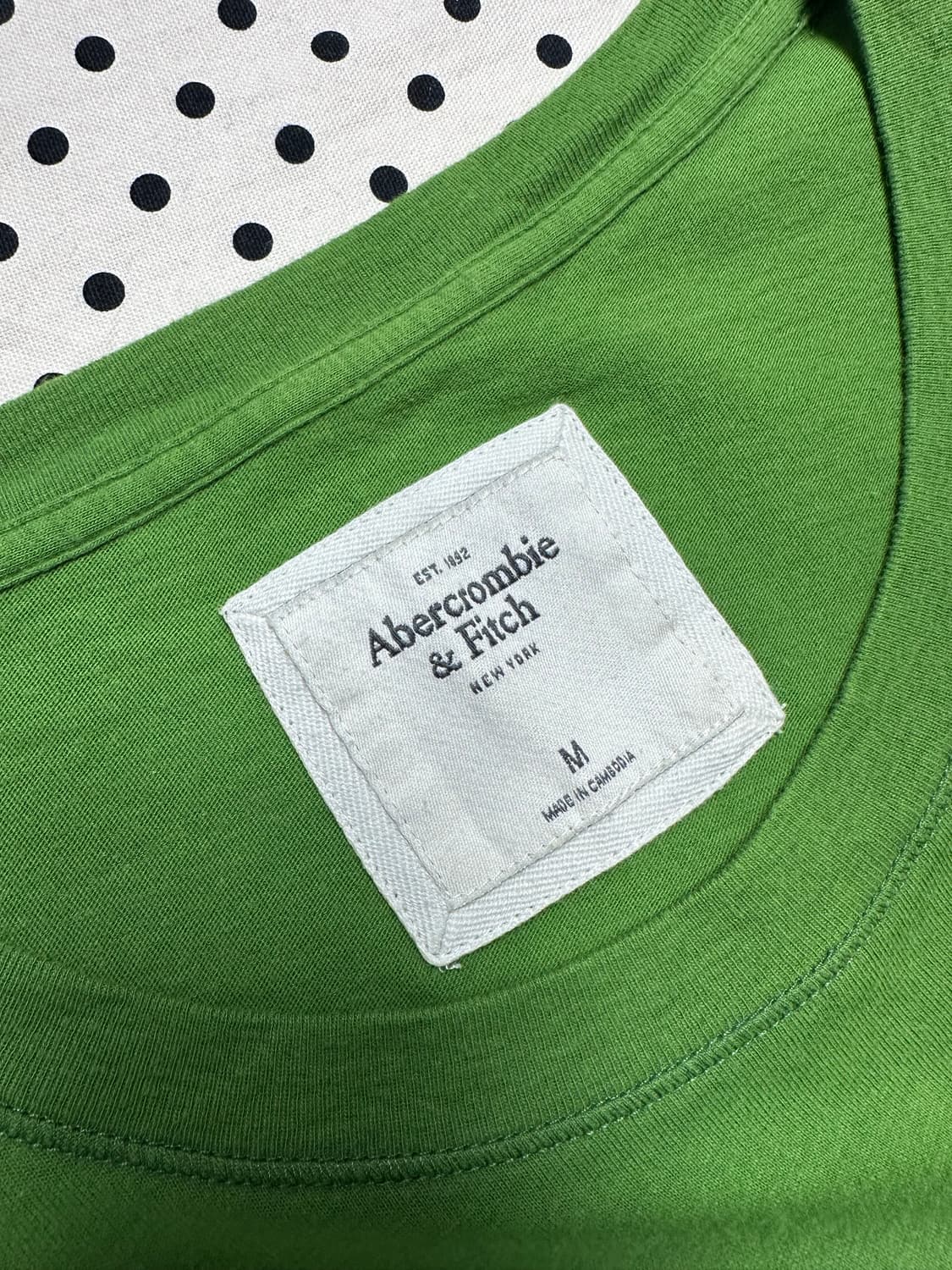 아베크롬비 로고패치 롱 슬리브 y2k 갸루 상품이미지5