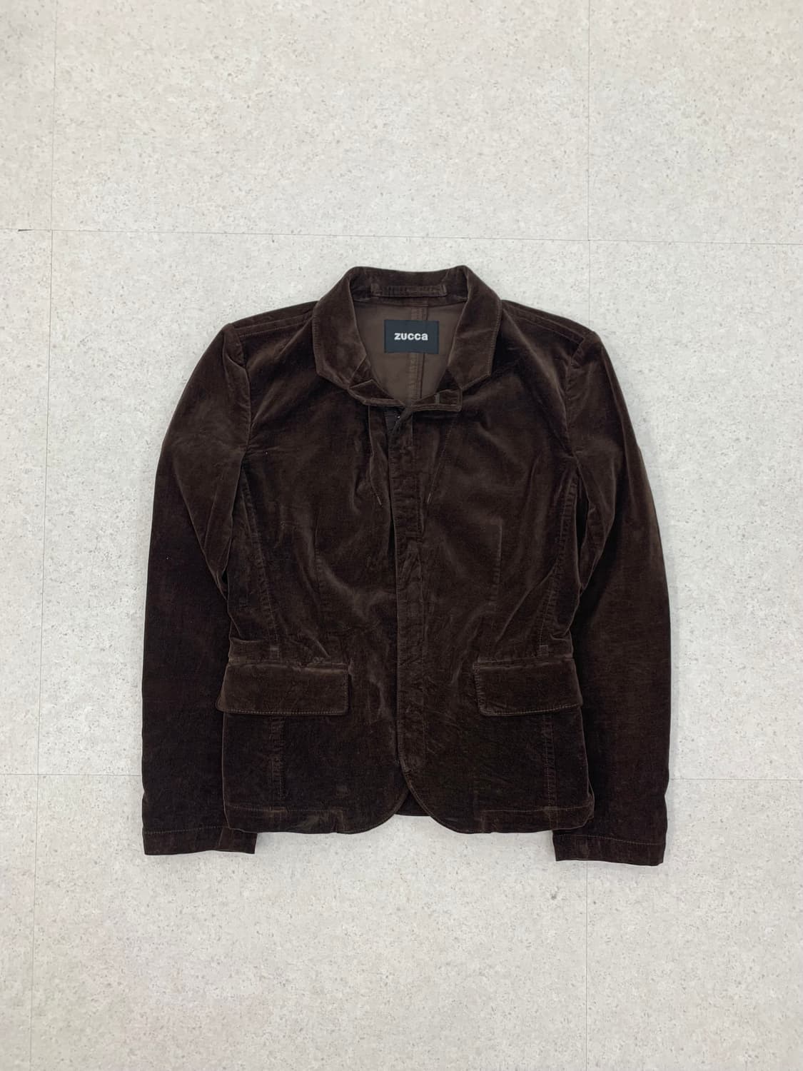 Zucca 주카 벨벳 자켓 상품이미지1