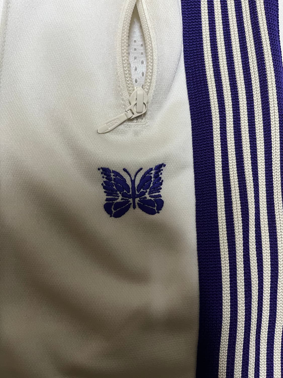 니들스 스트레이트 트랙팬츠 m 아이보리 상품이미지1