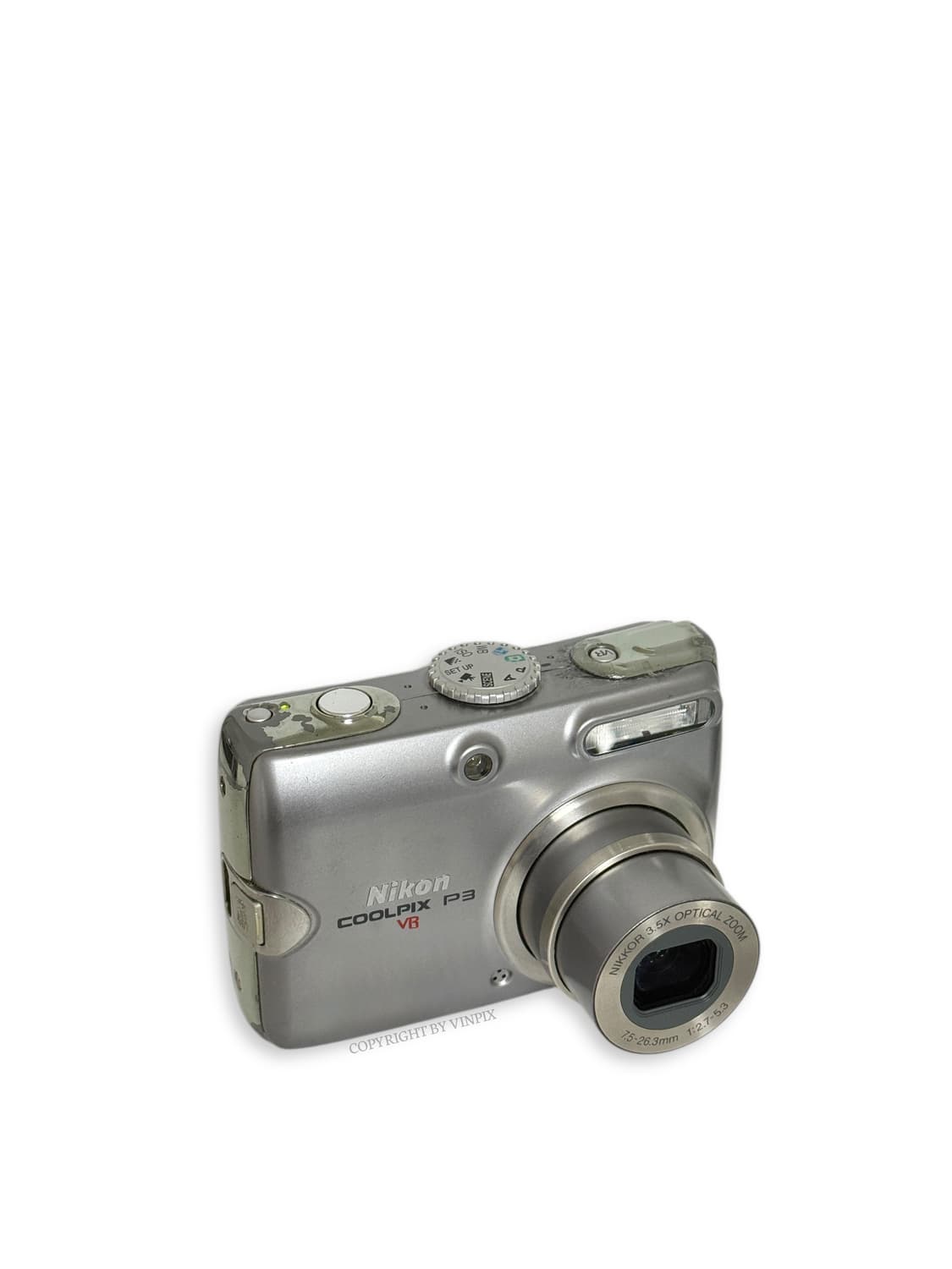 니콘 쿨픽스 P3(coolpix p3) 빈티지 디지털 카메라 디카 상품이미지6