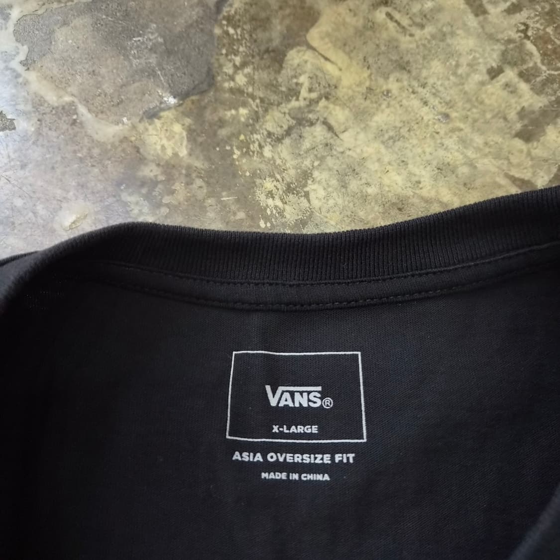 XL) VANS 반스 오버 사이즈 반팔티 반팔 티셔츠 상품이미지4