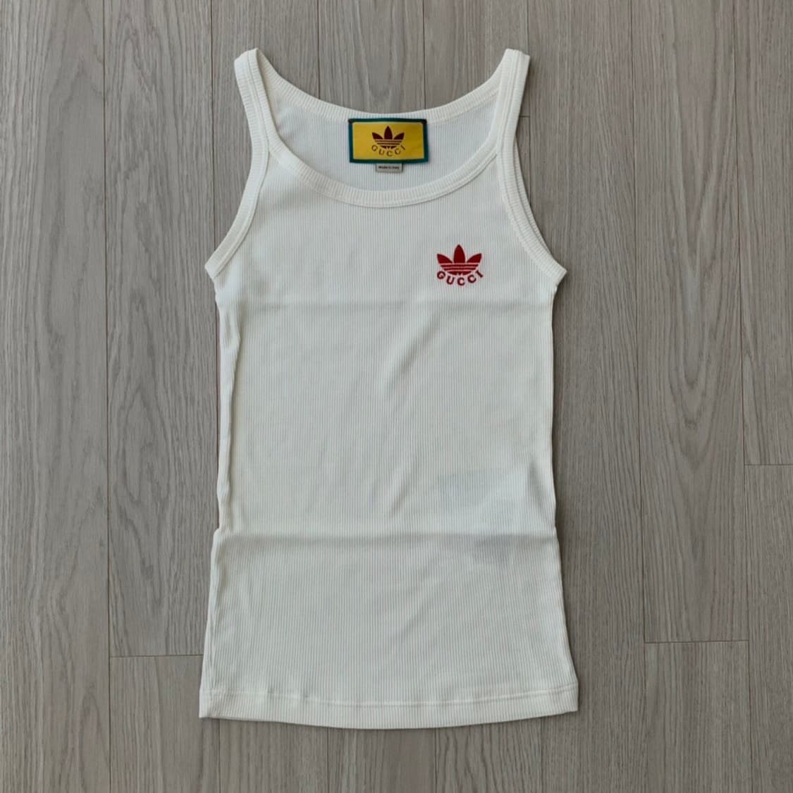 GUCCI X ADIDAS Cotton Tank Top (XXS) 상품이미지1