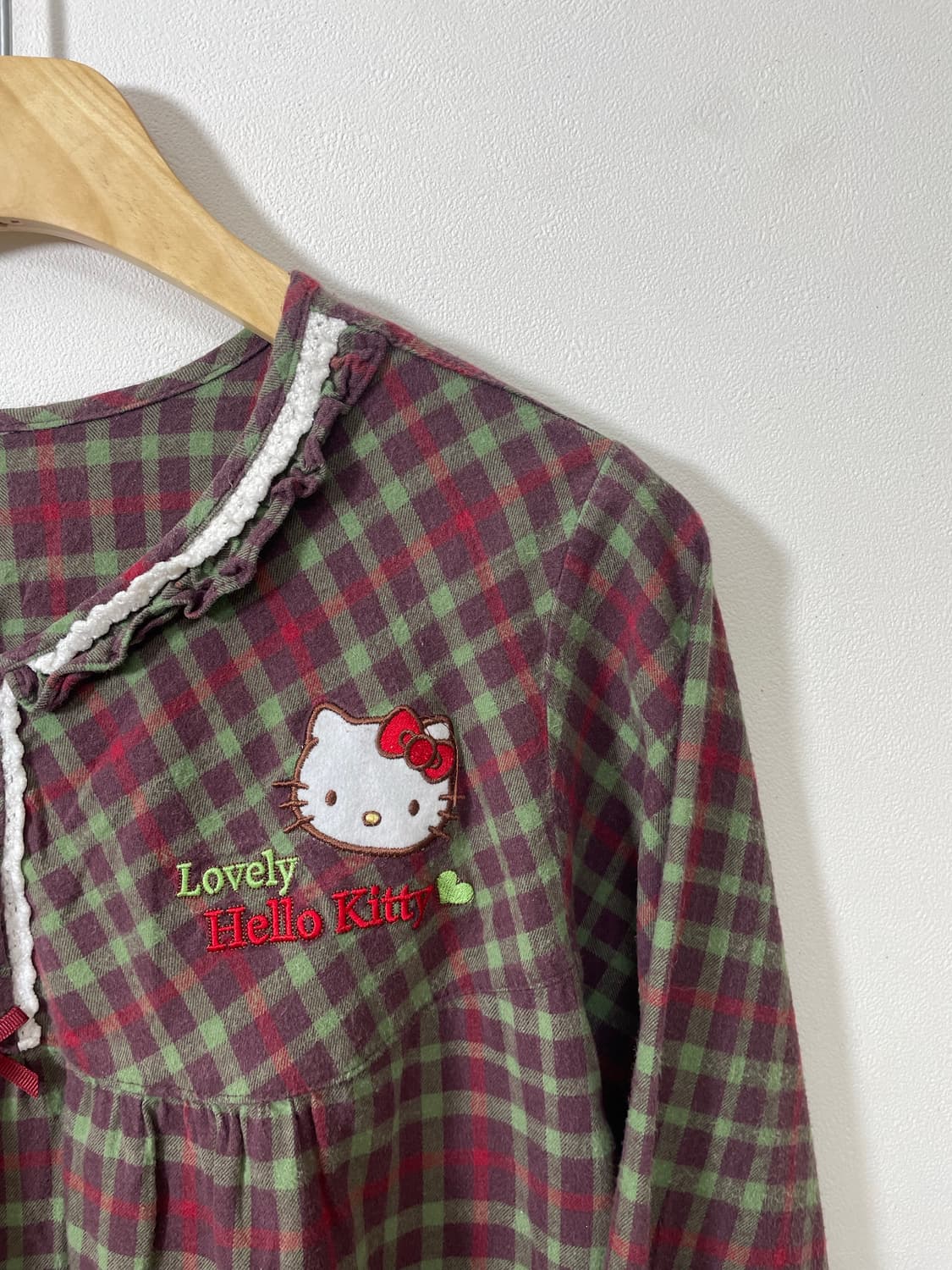 헬로우 키티 코튼 블라우스 Free - S20  상품이미지3